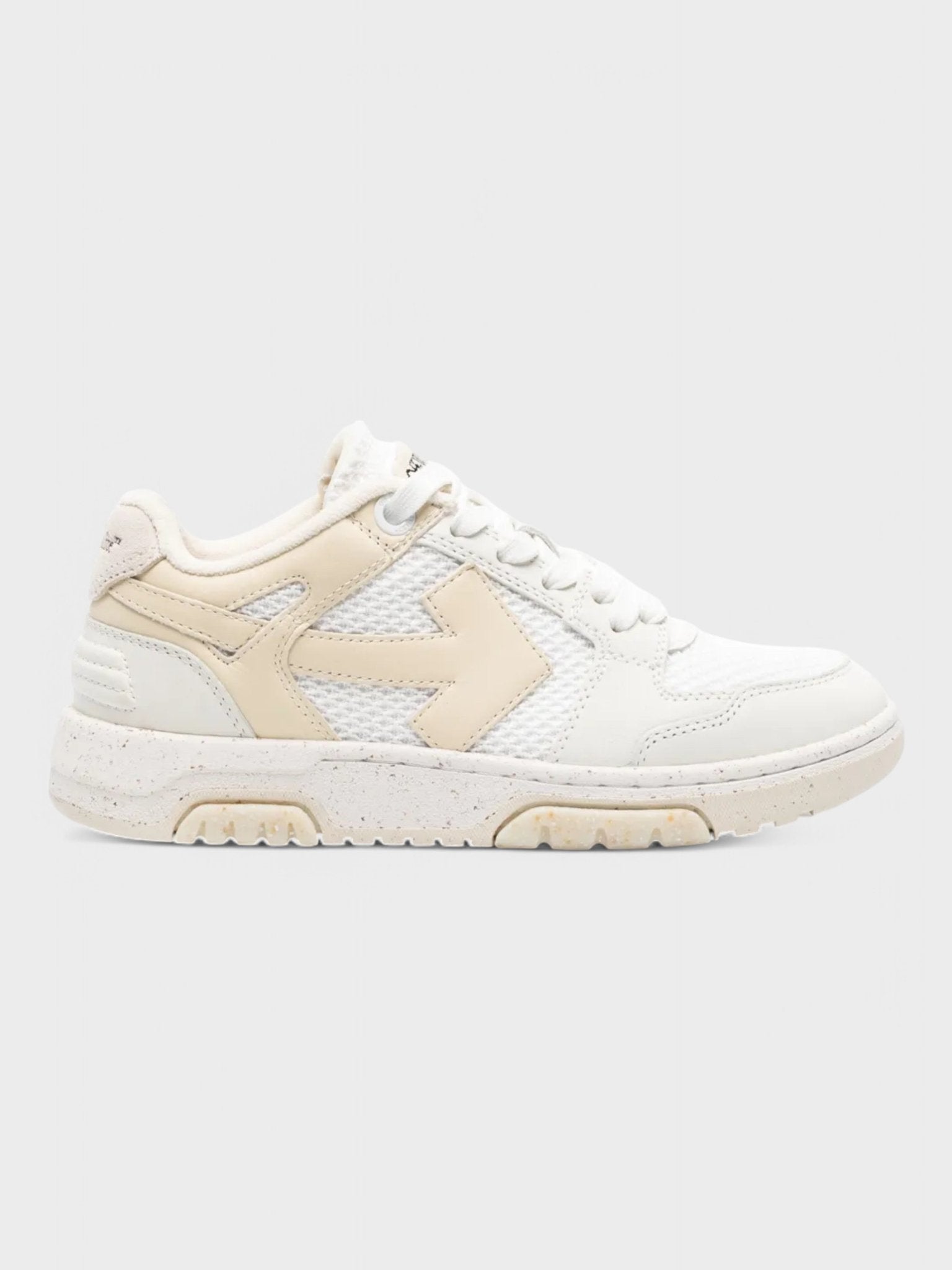 Off - White Out of Office Low Slim White Beige - Supplied FashionOff - White
