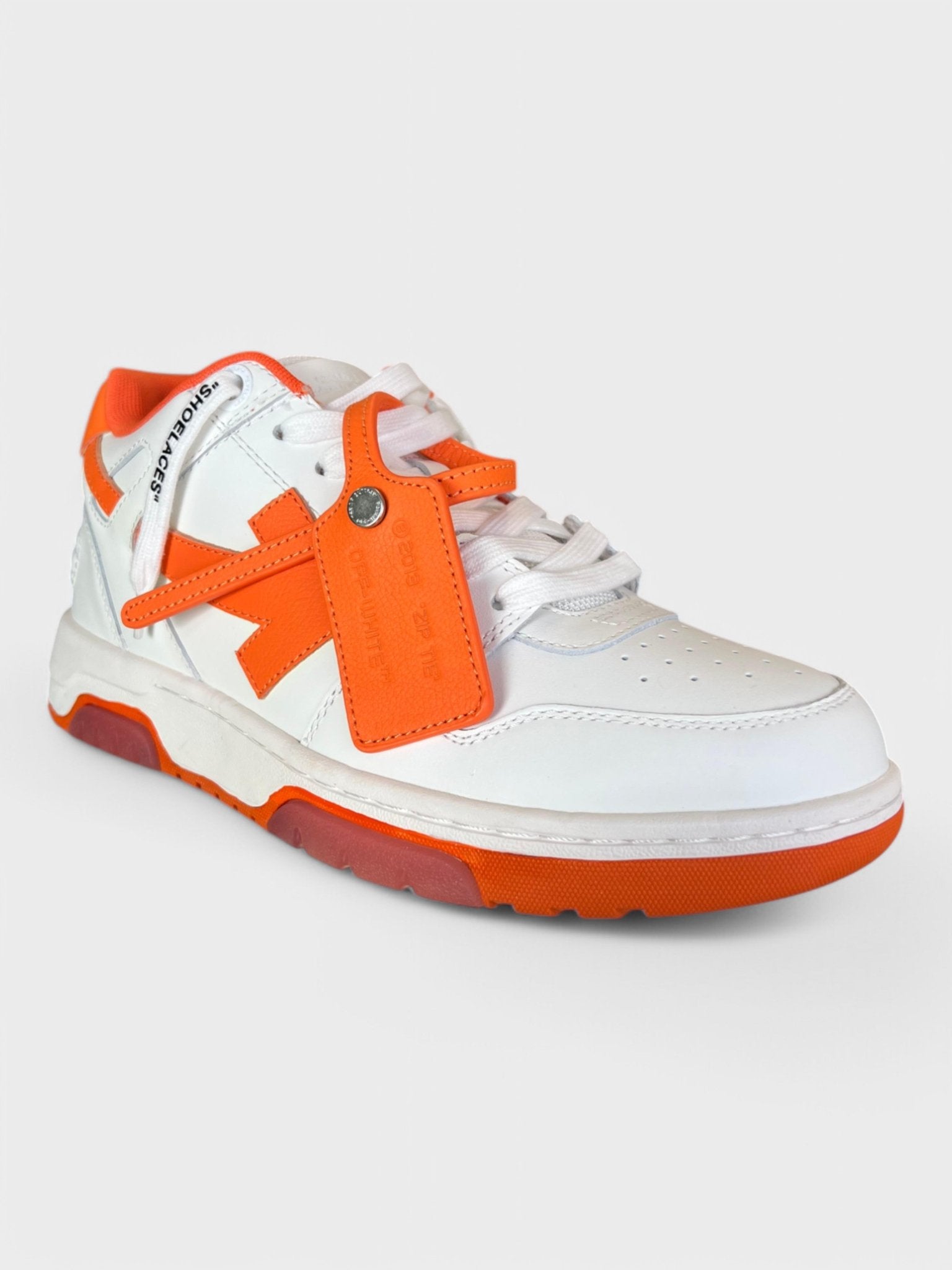 OFF - WHITE Out Of Office Low White Orange - Supplied FashionOff - White