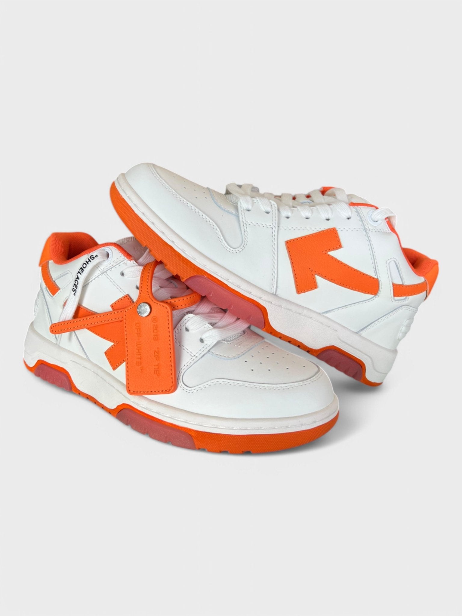 OFF - WHITE Out Of Office Low White Orange - Supplied FashionOff - White