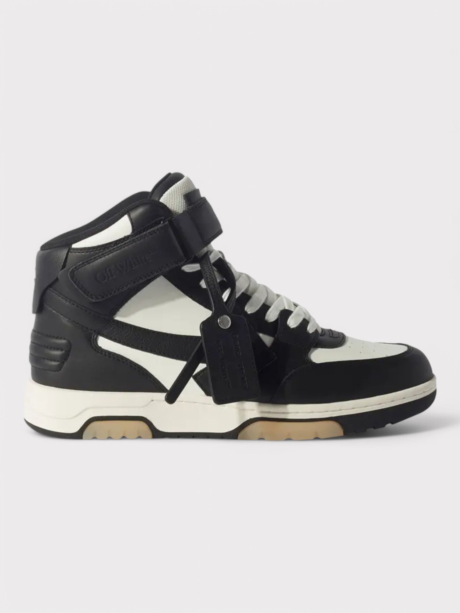 Off - White Out Of Office Mid 'Black White Beige Sole' - Supplied FashionOff White