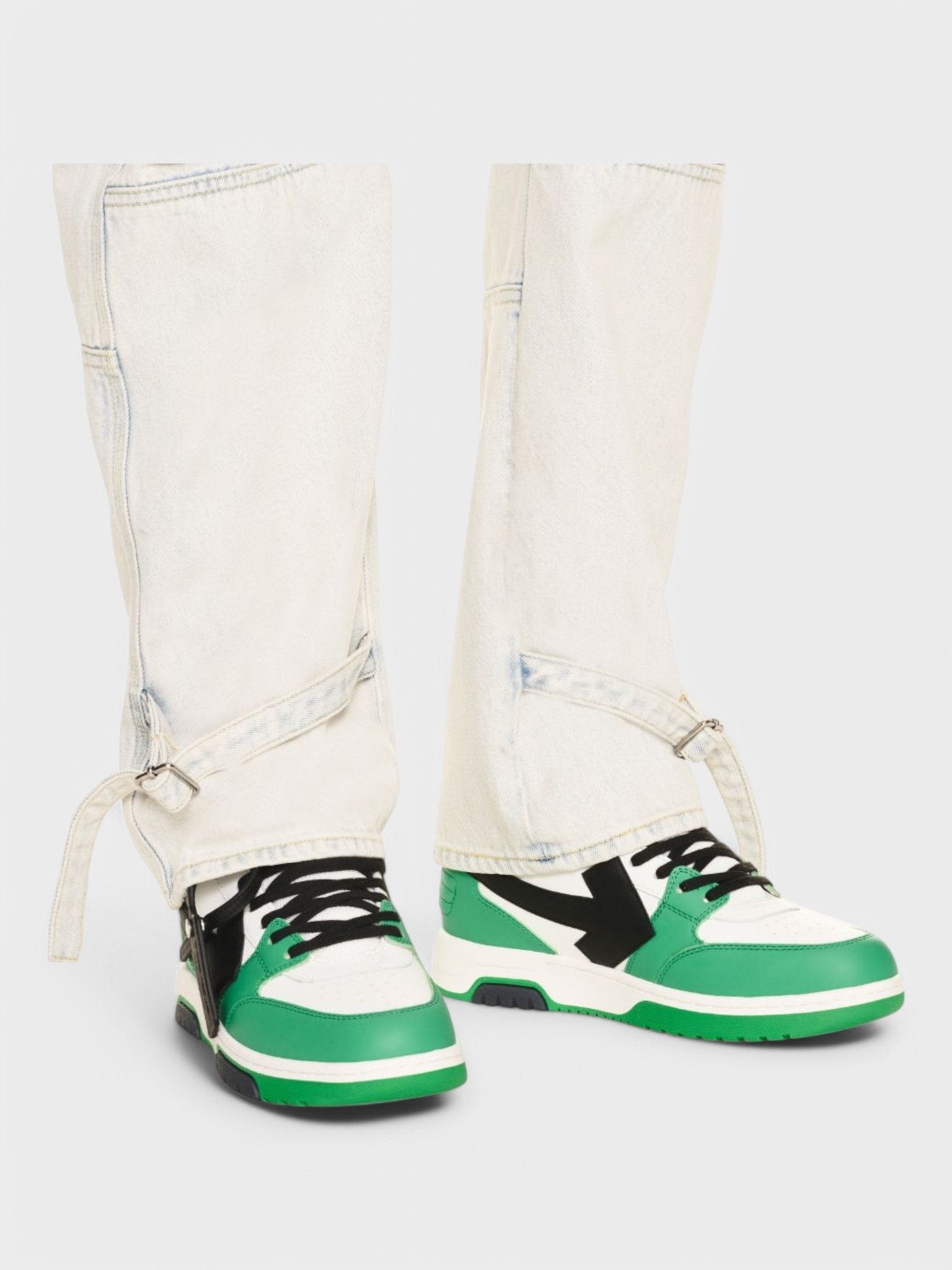 Off - White Out Of Office Mid 'Green Black' - Supplied FashionOff White