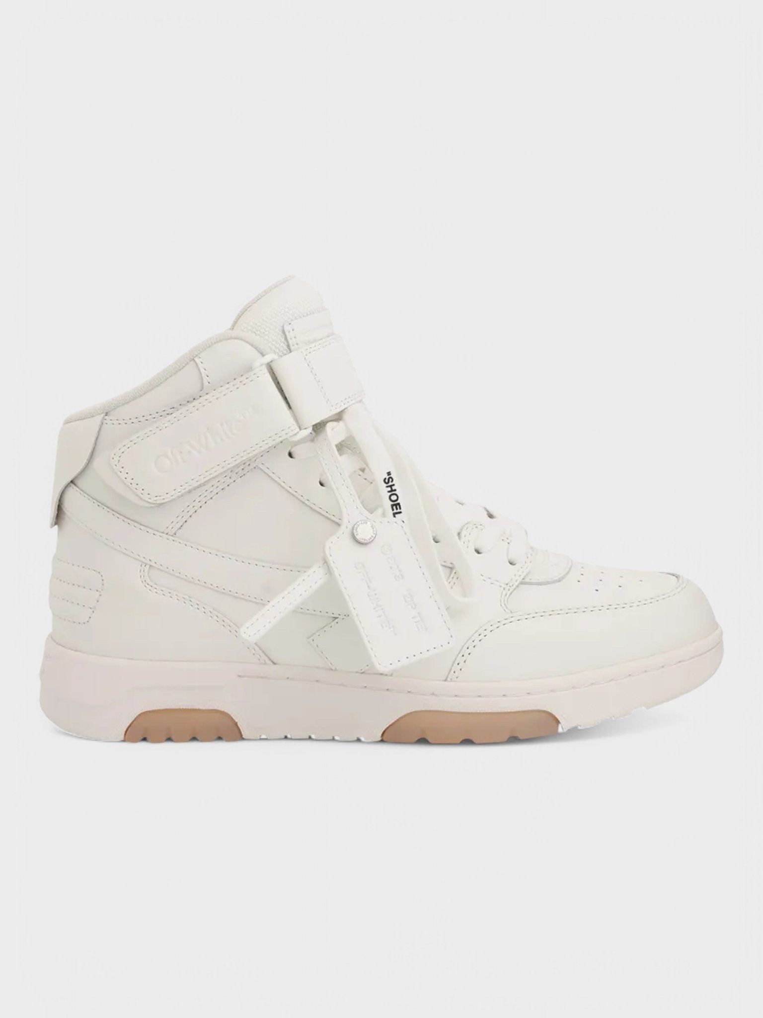 Off - White Out Of Office Mid 'White Beige Sole' - Supplied FashionOff White