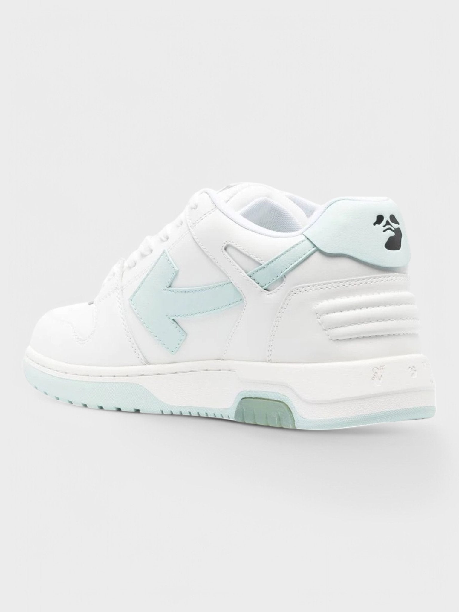 Off - White Out Of Office Ooo Low Tops White Mint - Supplied FashionOFF WHITE