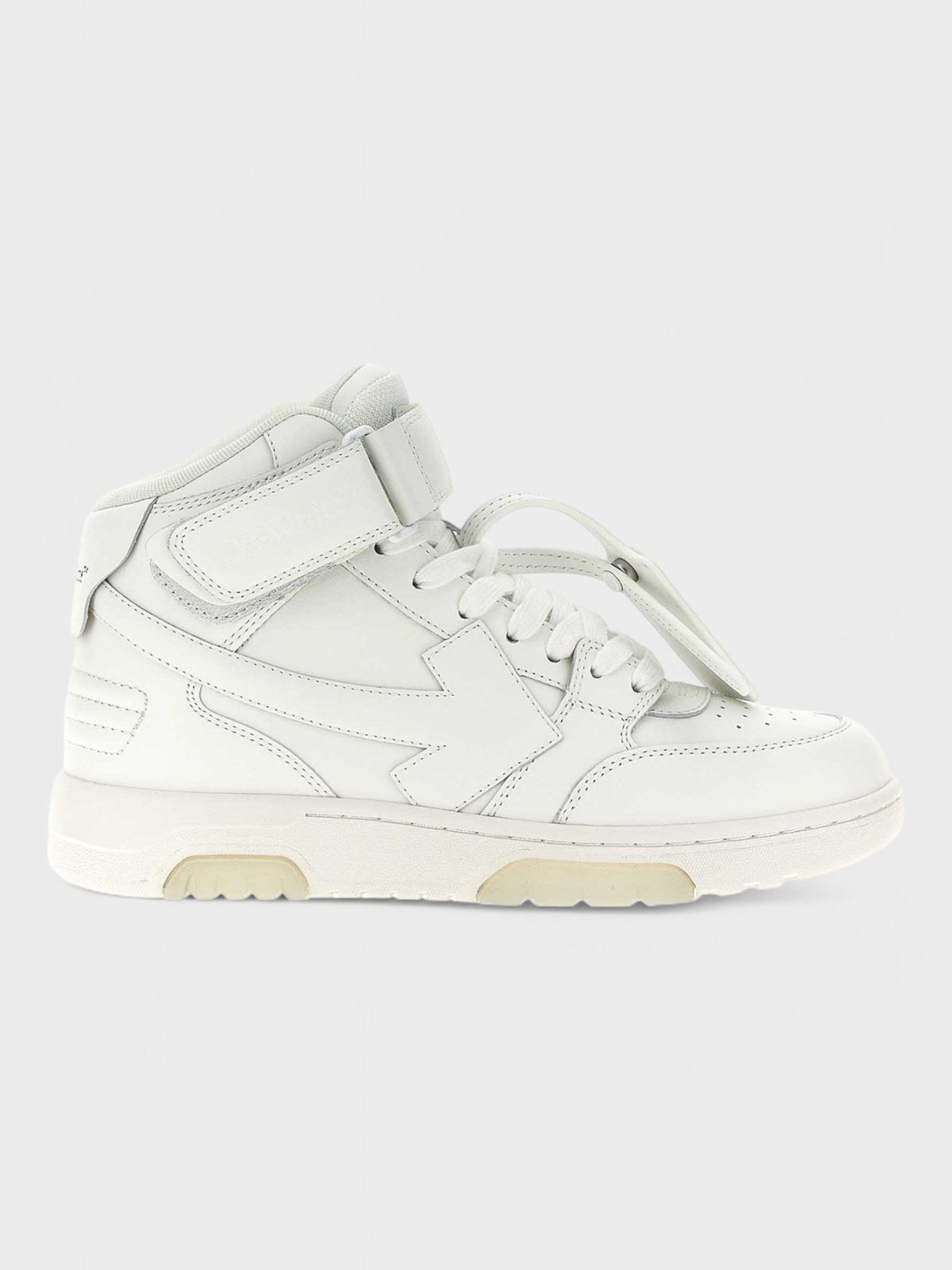 Off - White Out Of Office Ooo Mid Tops White - Supplied FashionOFF WHITE