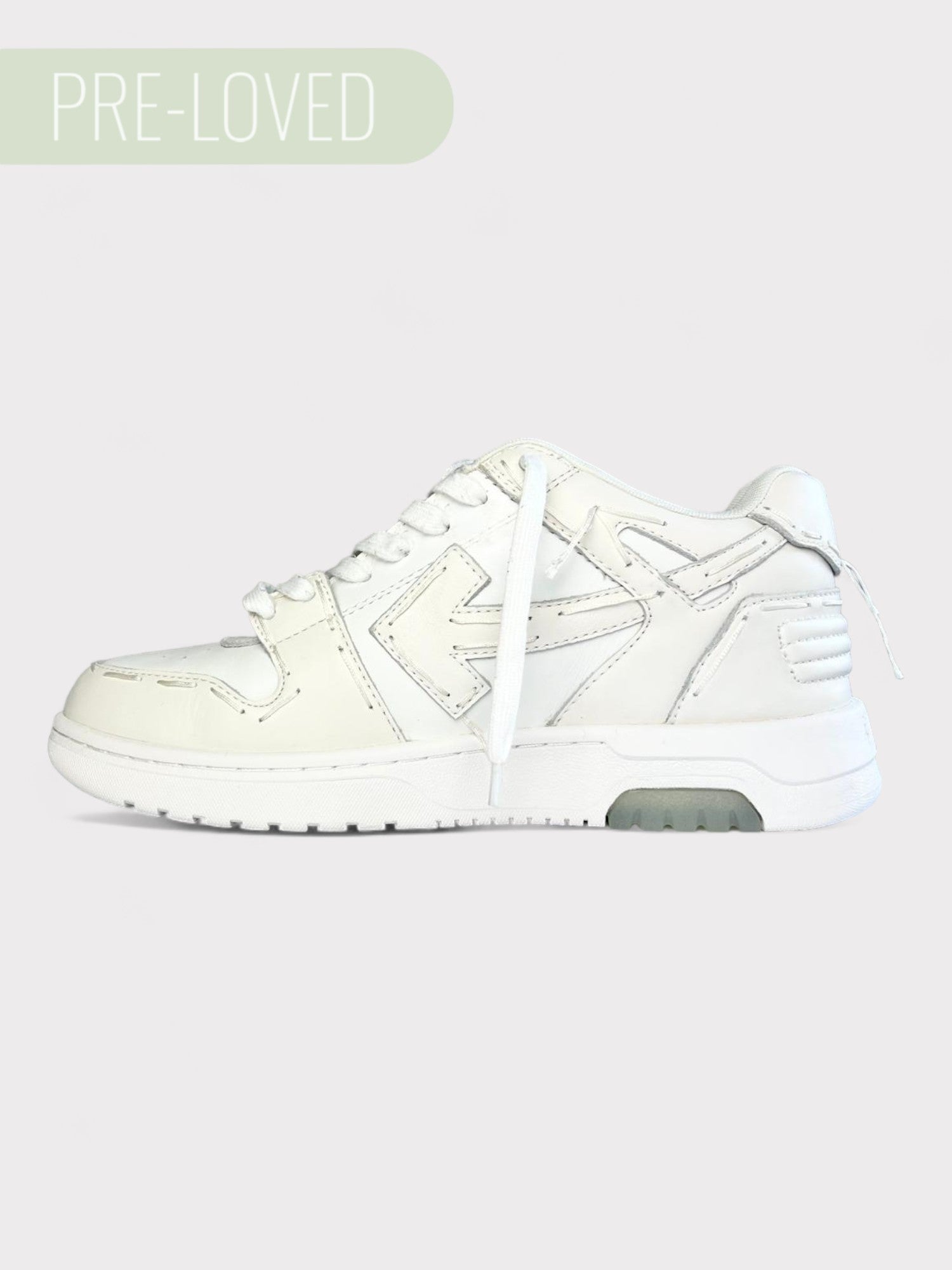 Off White Out Of Office Sartorial Stitch Coconut Wmns UK6/EU39 - Supplied LuxuryOff White