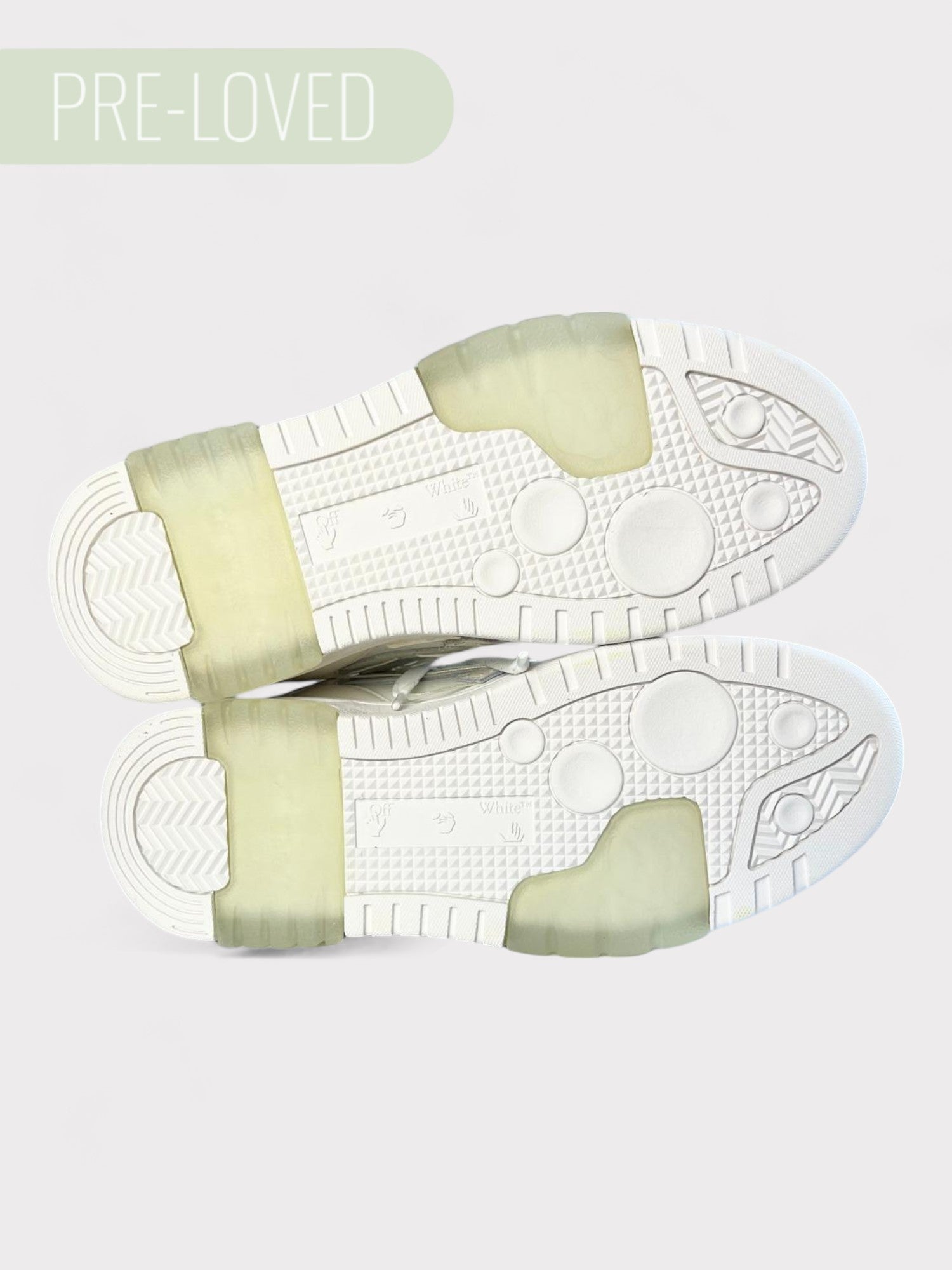 Off White Out Of Office Sartorial Stitch Coconut Wmns UK6/EU39 - Supplied LuxuryOff White