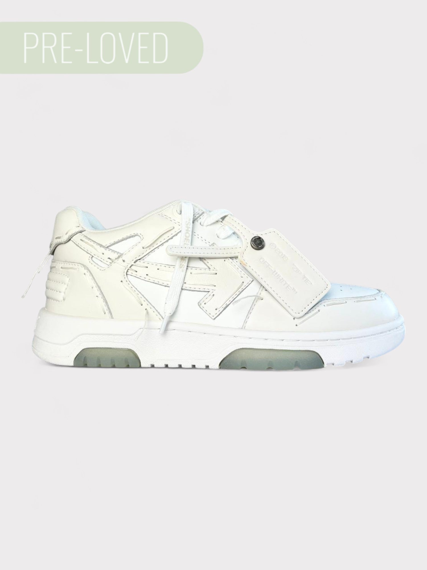 Off White Out Of Office Sartorial Stitch Coconut Wmns UK6/EU39 - Supplied LuxuryOff White