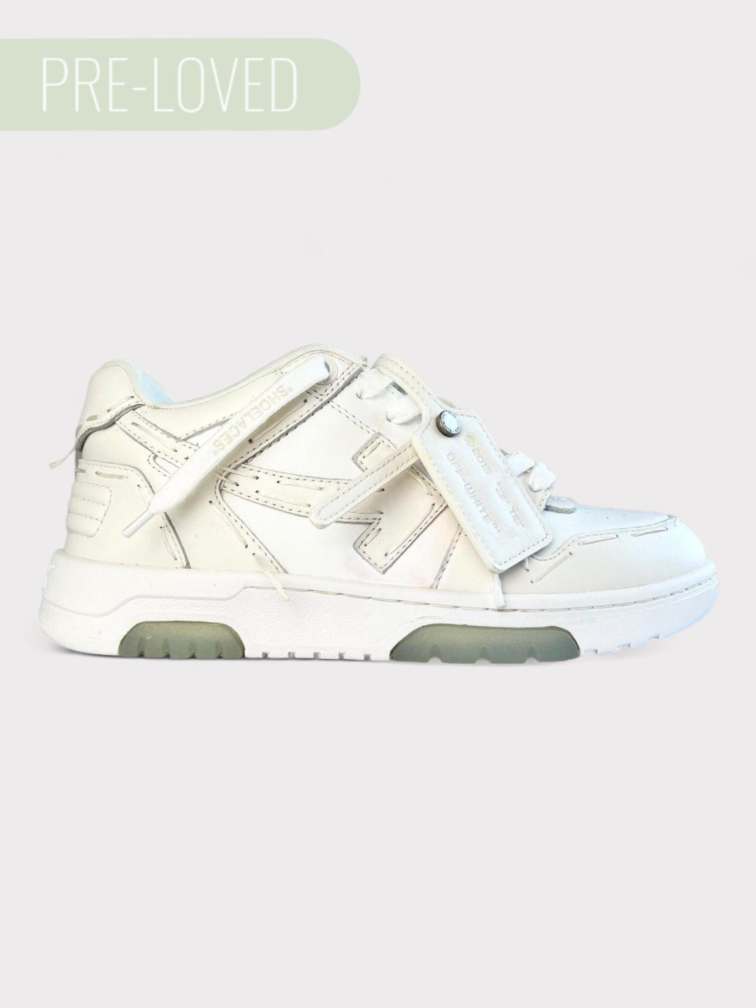 Off White Out Of Office Sartorial Stitch Coconut Wmns UK6/EU39 - Supplied LuxuryOff White