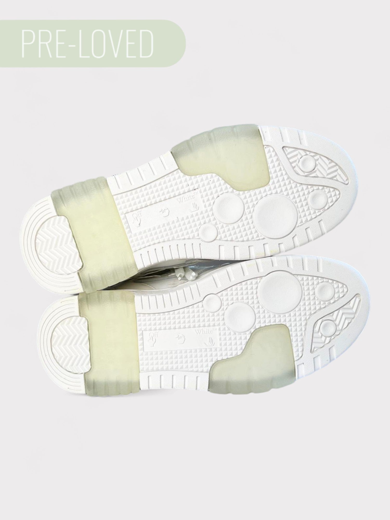 Off White Out Of Office Sartorial Stitch Coconut Wmns UK6/EU39 - Supplied LuxuryOff White