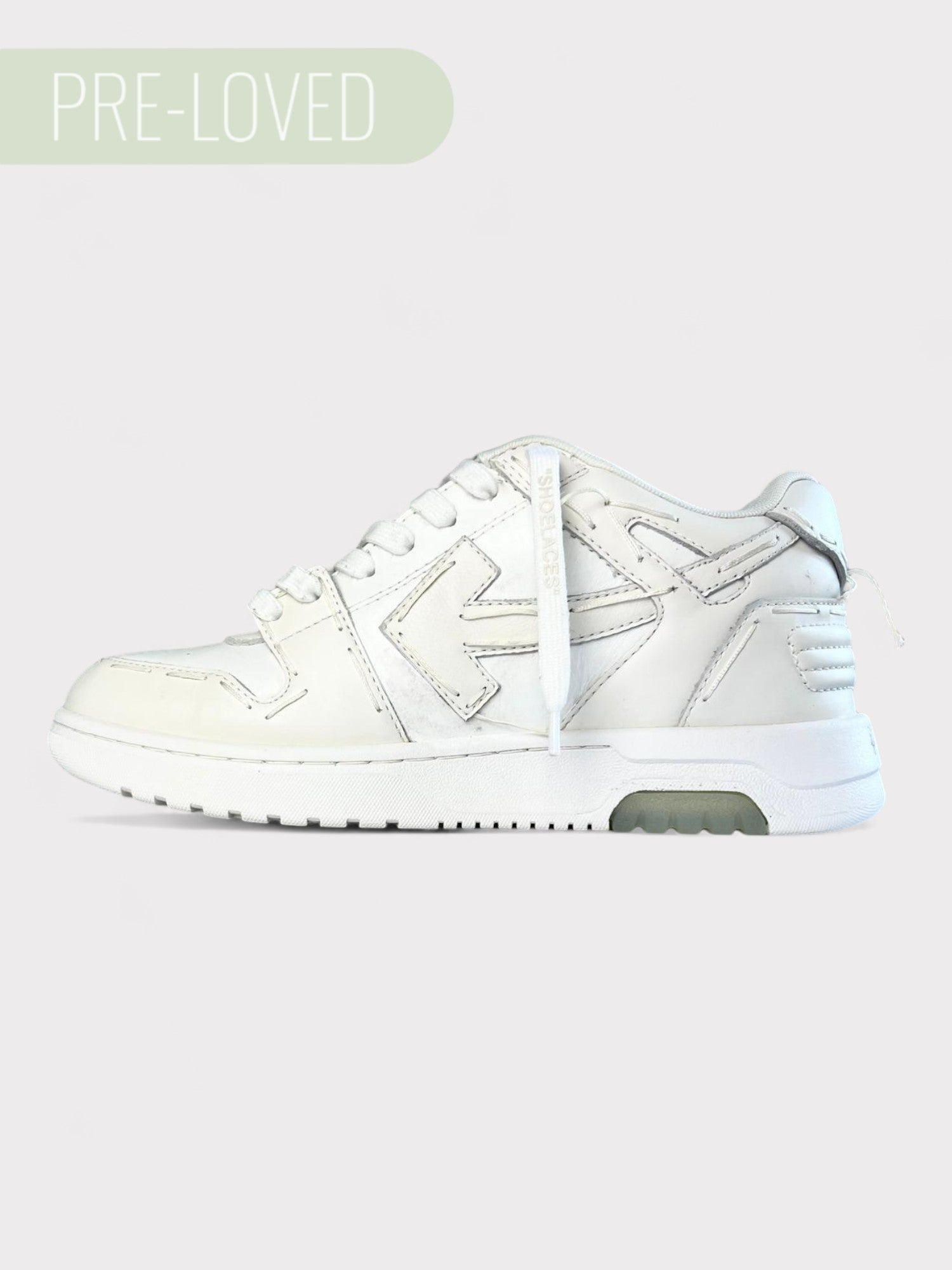 Off White Out Of Office Sartorial Stitch Coconut Wmns UK6/EU39 - Supplied LuxuryOff White