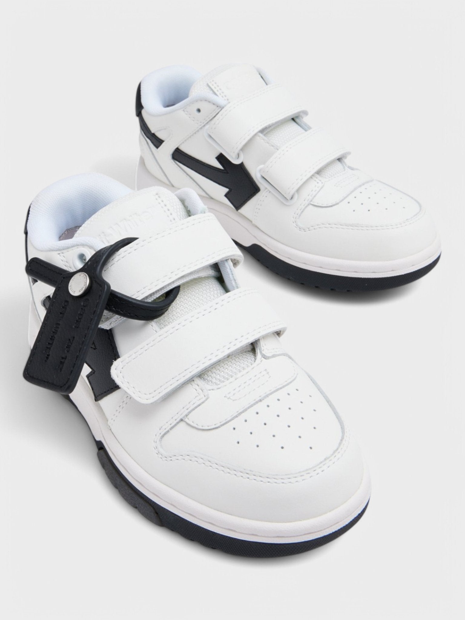 Off - White Out of Office Straps Kids 'White Black Outsole' - Supplied FashionOff White