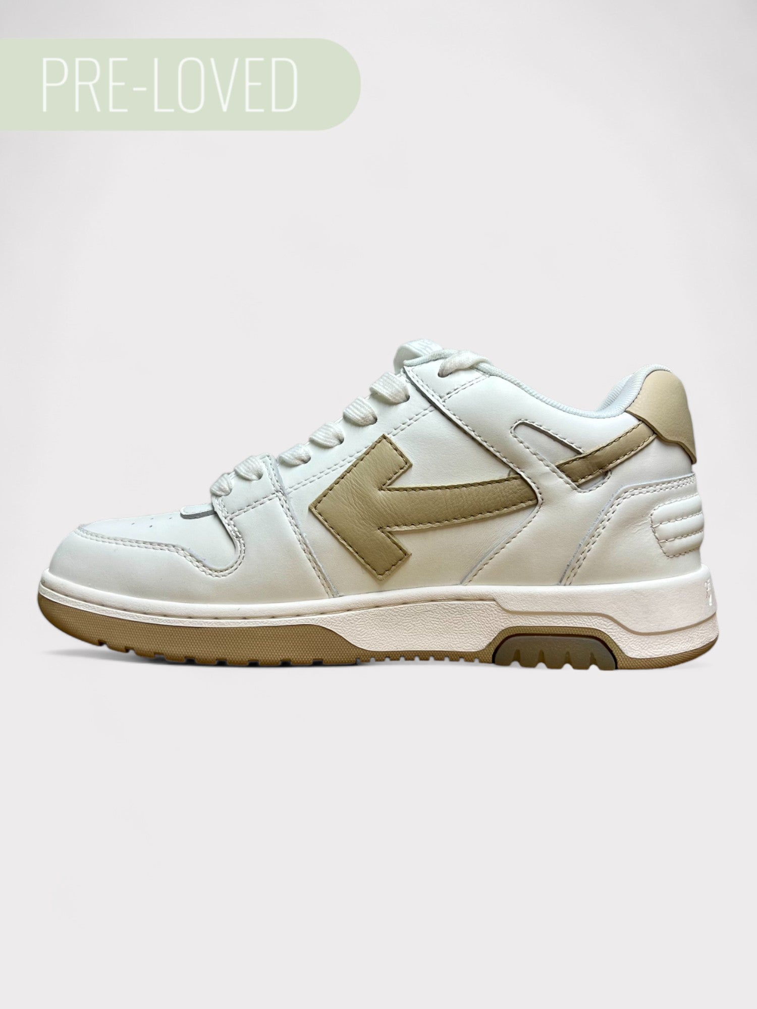 Off White Out Of Office White Beige UK6 - Supplied LuxuryOff White