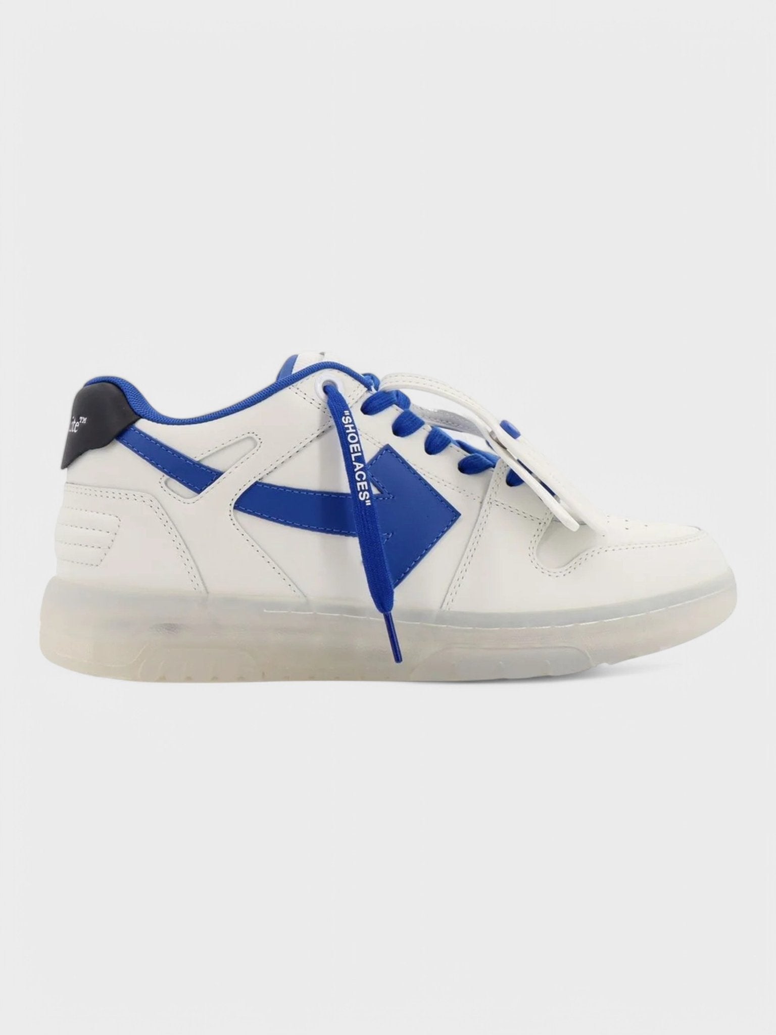 Off - White Out Of Office 'White Navy Blue' - Supplied FashionOff White