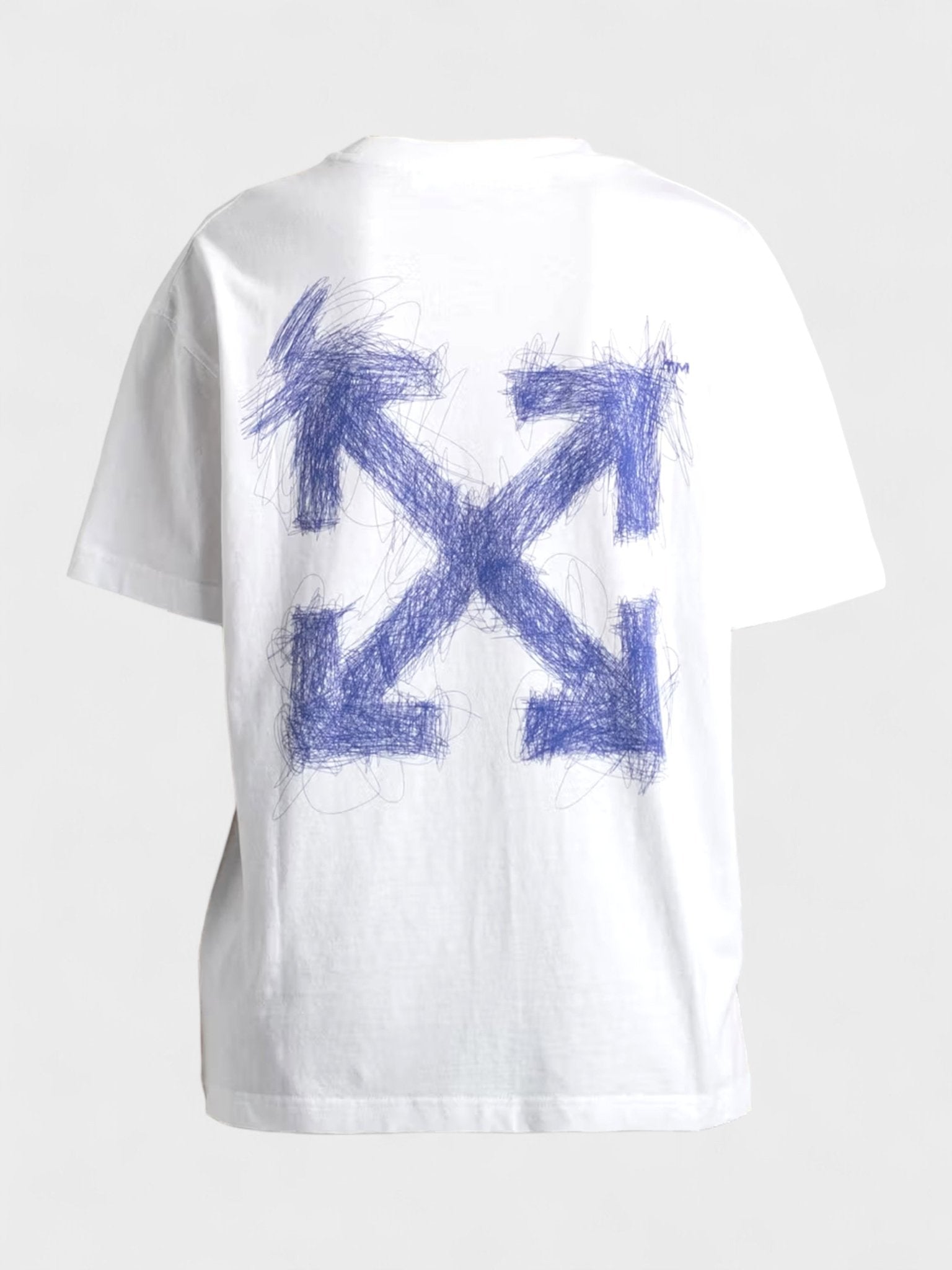 Off - White Pen Arrows Regular Tee White - Supplied FashionOff - White