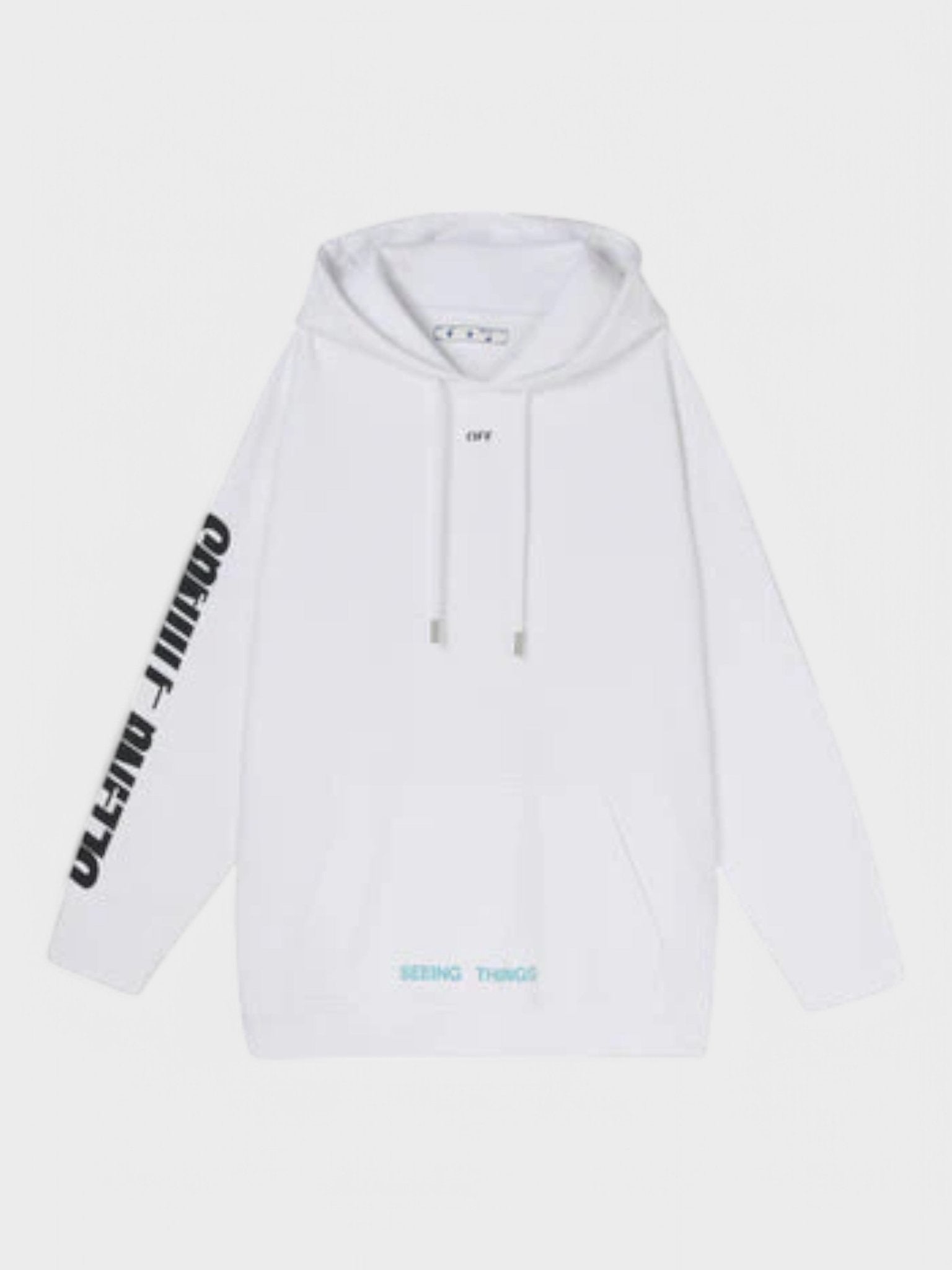 Off - White Photocopy Over Hoodie White - Supplied FashionOFF WHITE