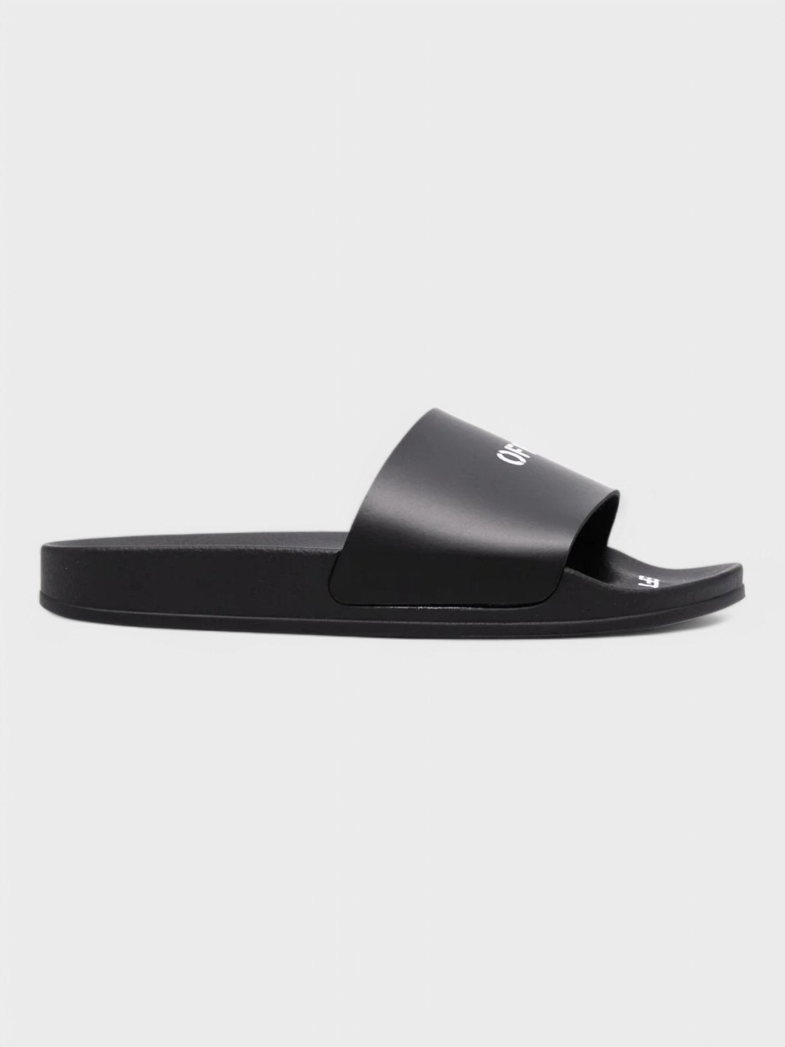 Off - White Pool Slides Black - Supplied FashionOFF WHITE