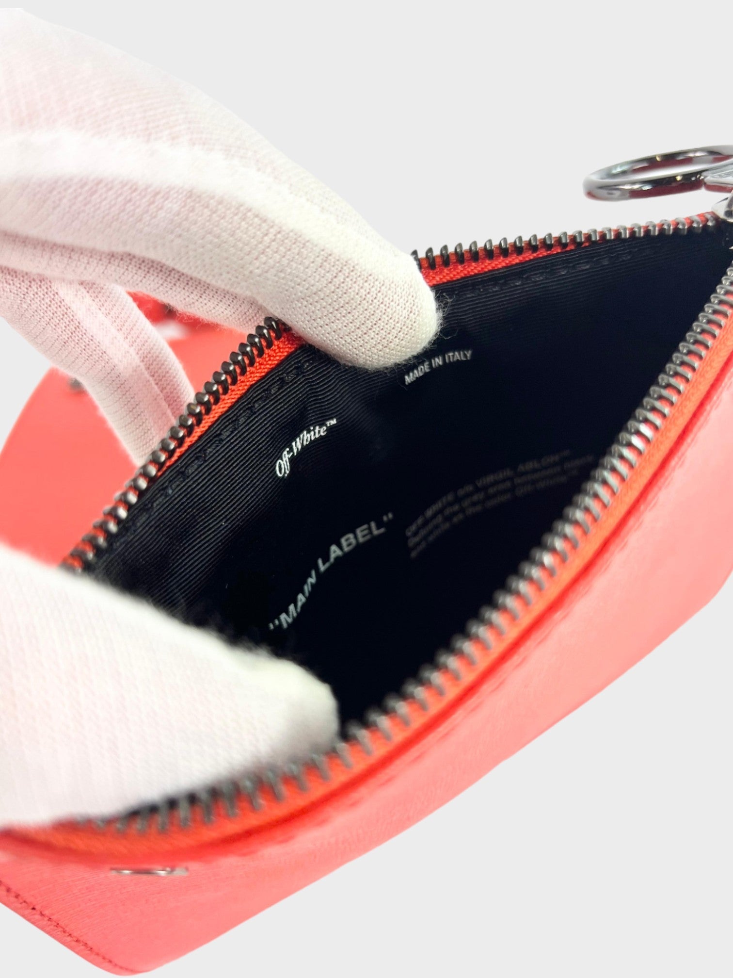 Off White Pouch Coral Red Blue - Supplied LuxuryOff-White