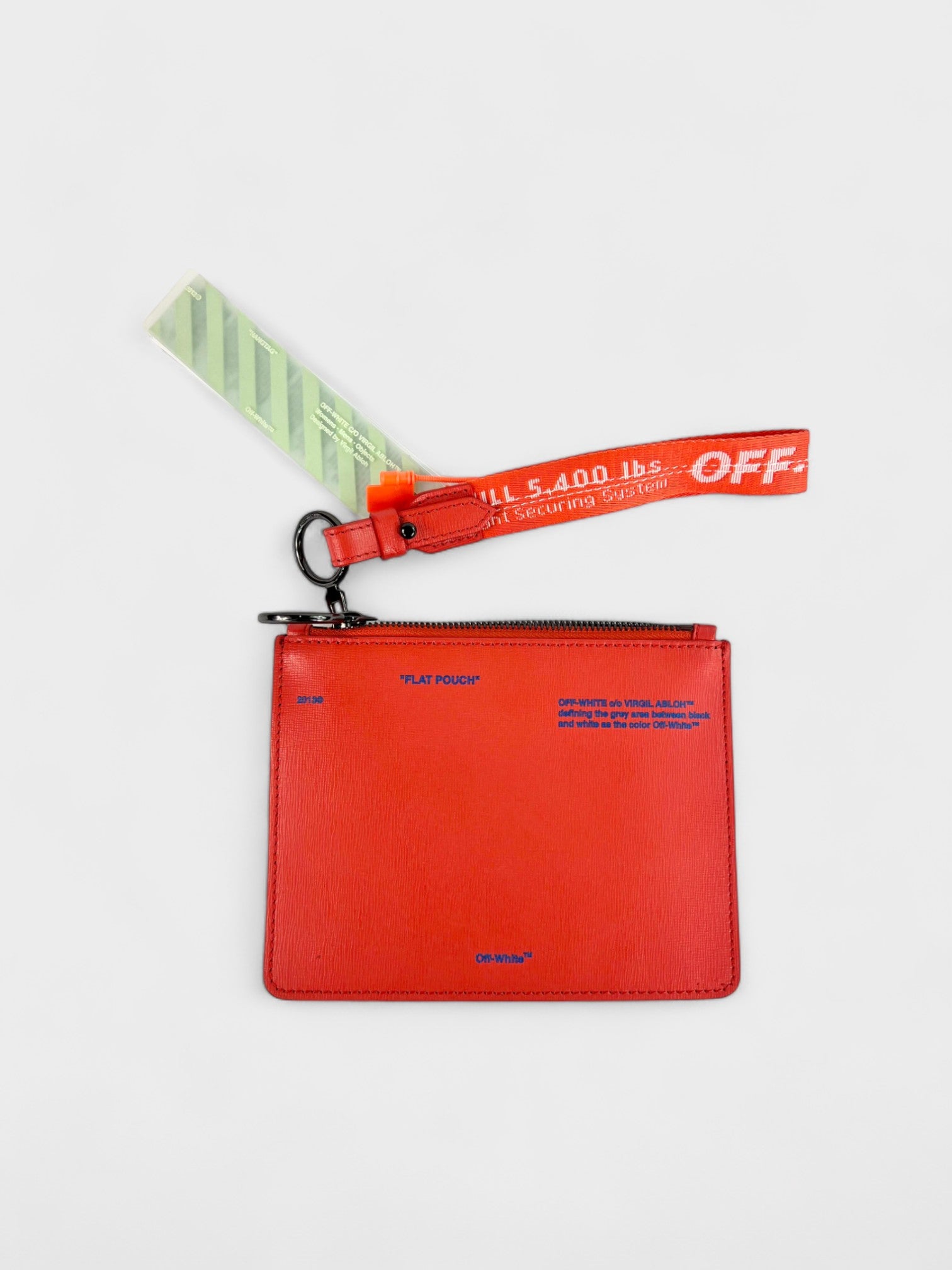 Off White Pouch Coral Red Blue - Supplied LuxuryOff-White