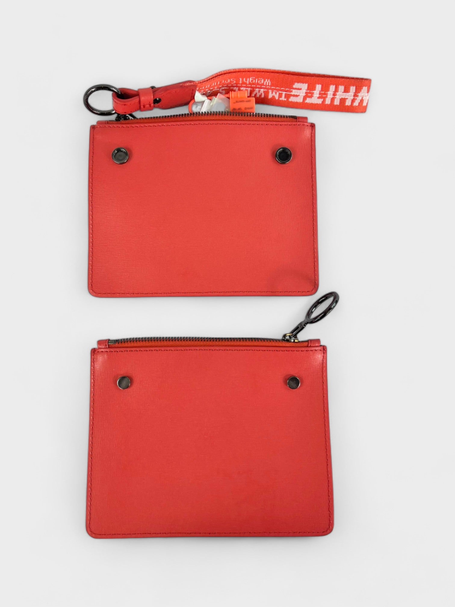 Off White Pouch Coral Red Blue - Supplied LuxuryOff-White