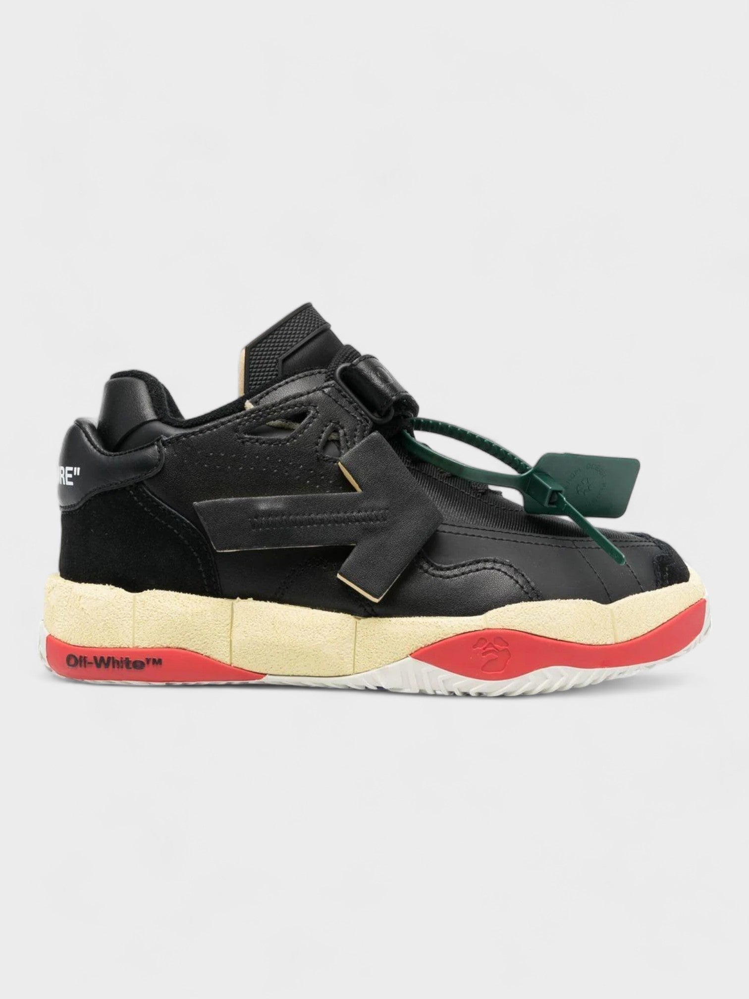 Off-White Puzzle Couture Low 'Black Cream Red' - Supplied LuxuryOff-White