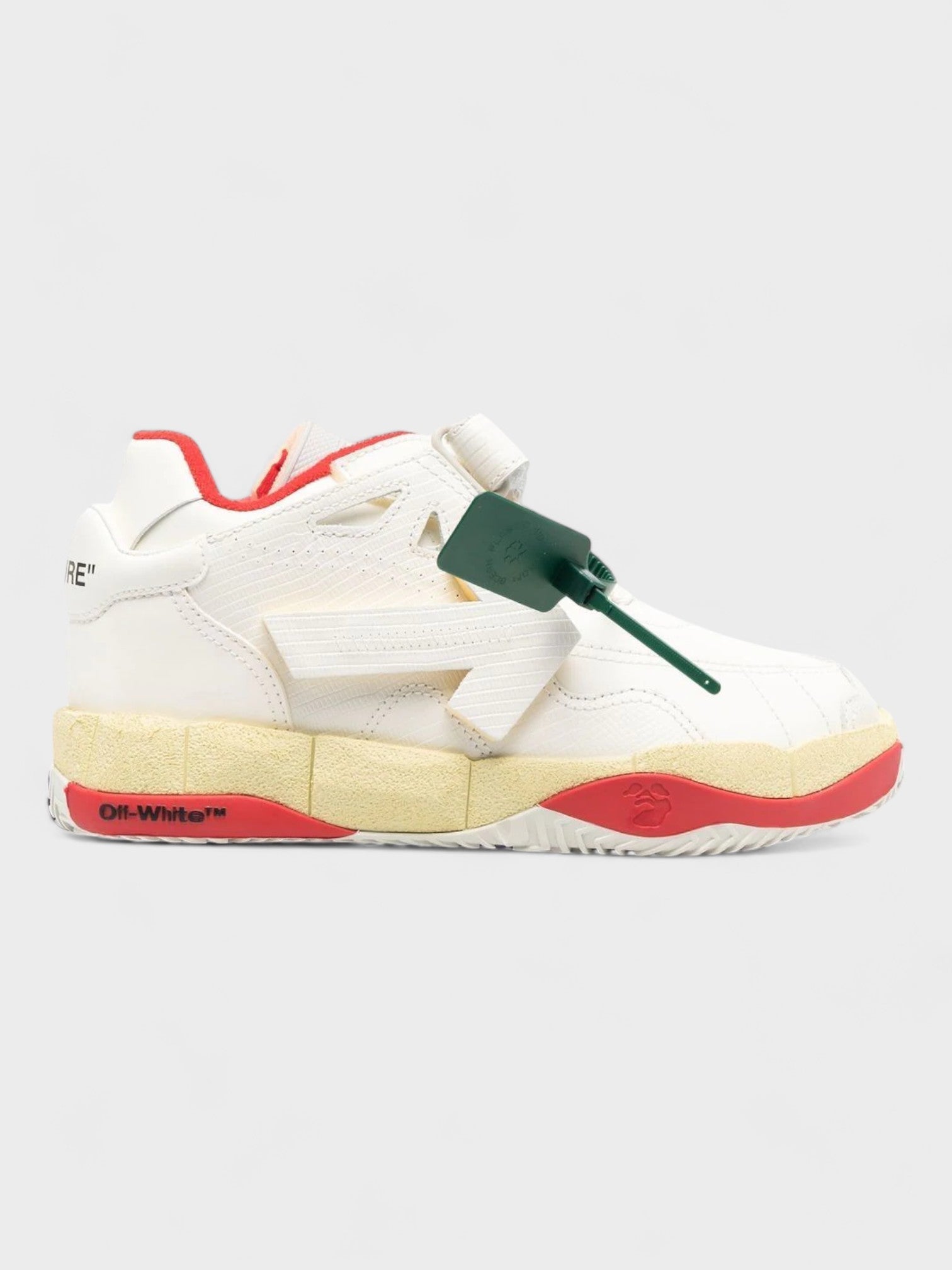 Off White Puzzle Couture panelled sneakers White - Supplied LuxuryOff-White