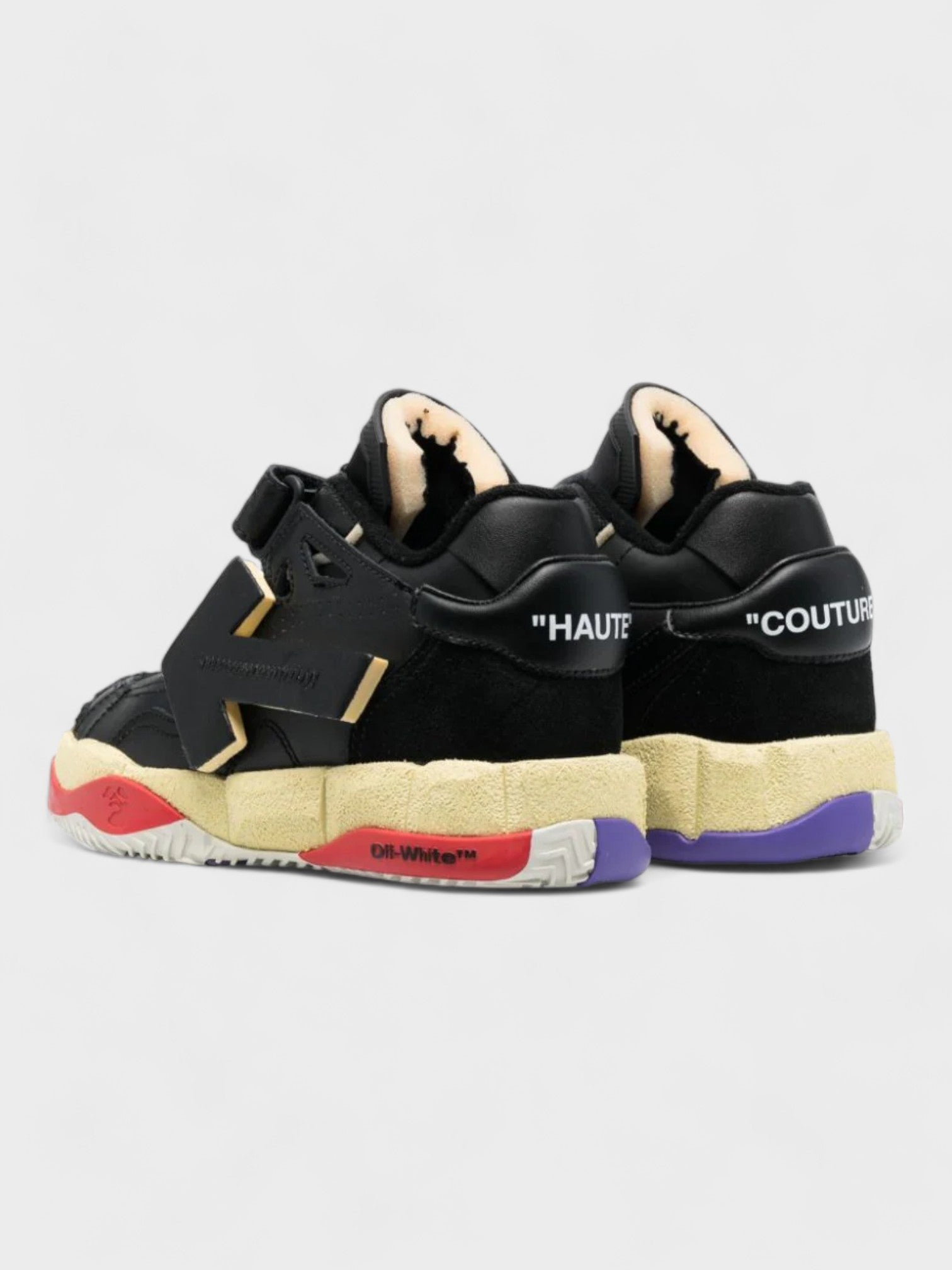 Off-White Puzzle Couture Sneakers Black Wmns - Supplied LuxuryOff-White