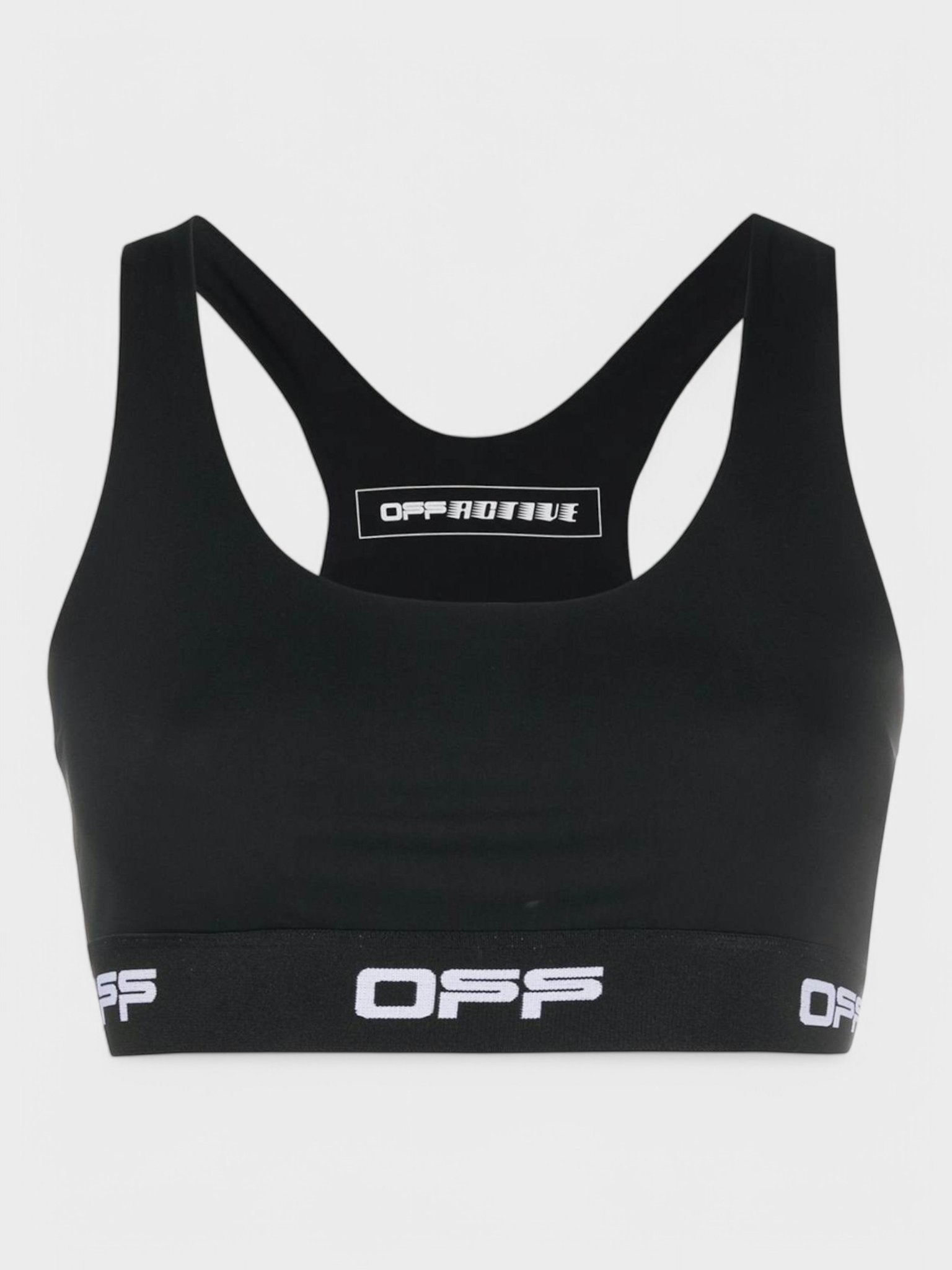 Off - White Racerback Sports Bra Black/White - Supplied FashionOFF WHITE