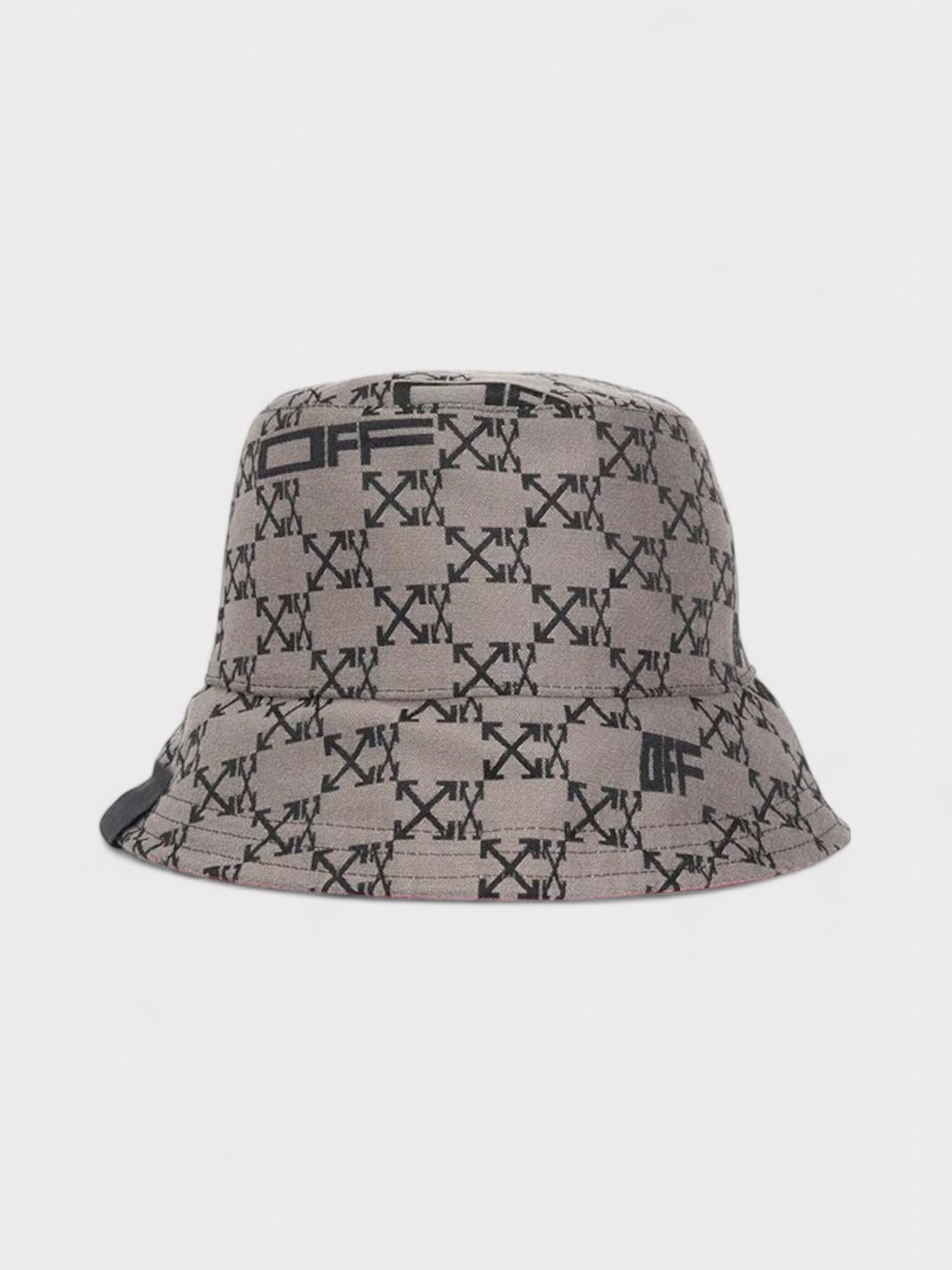 Off - White Reversible Bucket Hat Brown / Pink - Supplied FashionOff - White