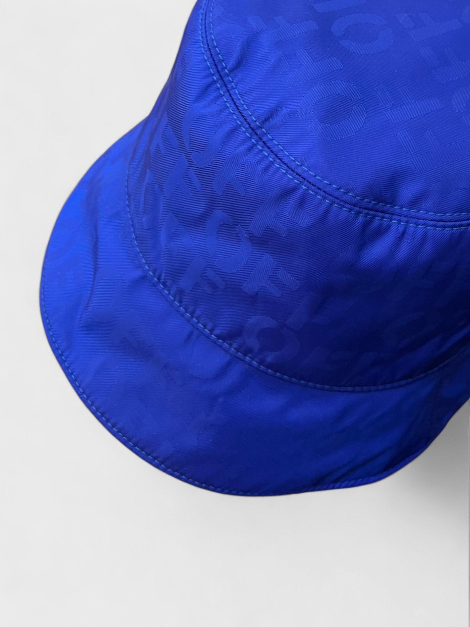 Off - White Reversible Nylon Jacquard Bucket Hat - Supplied FashionOff - White