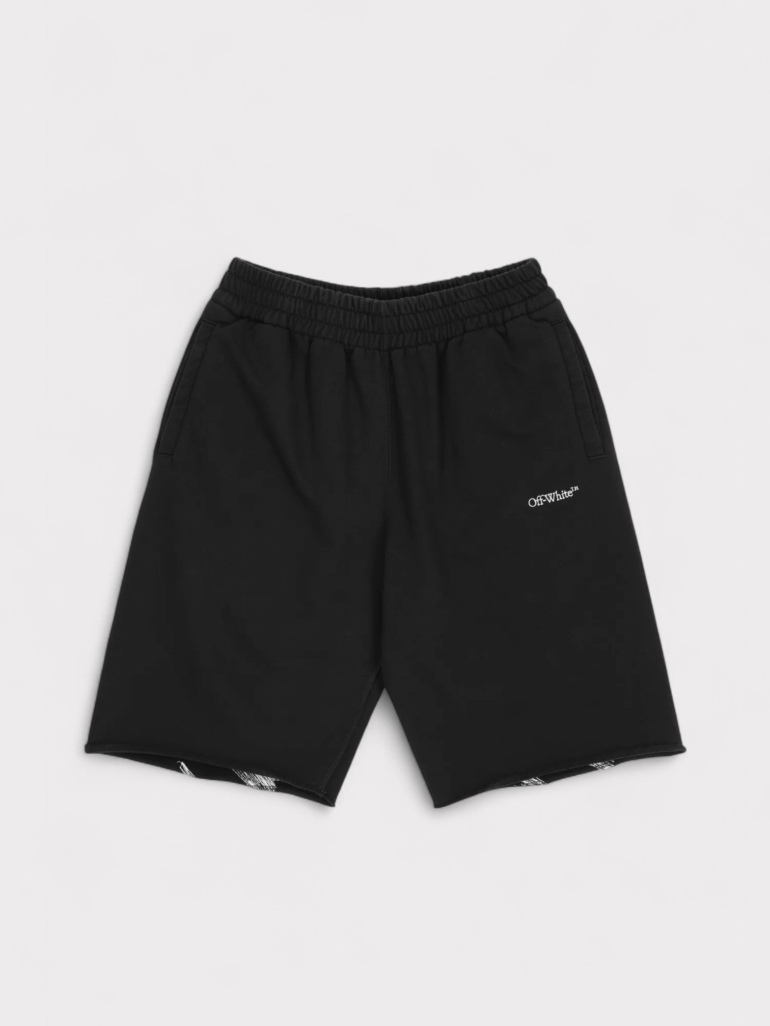 Off - White Scribble Sweatshorts Black - Supplied FashionOff - White
