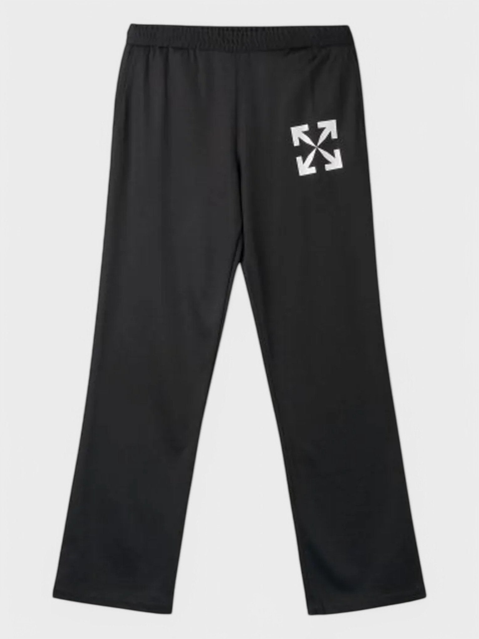 Off - White Single Arrow Slim Trackpant Pants Black/White - Supplied FashionOFF WHITE