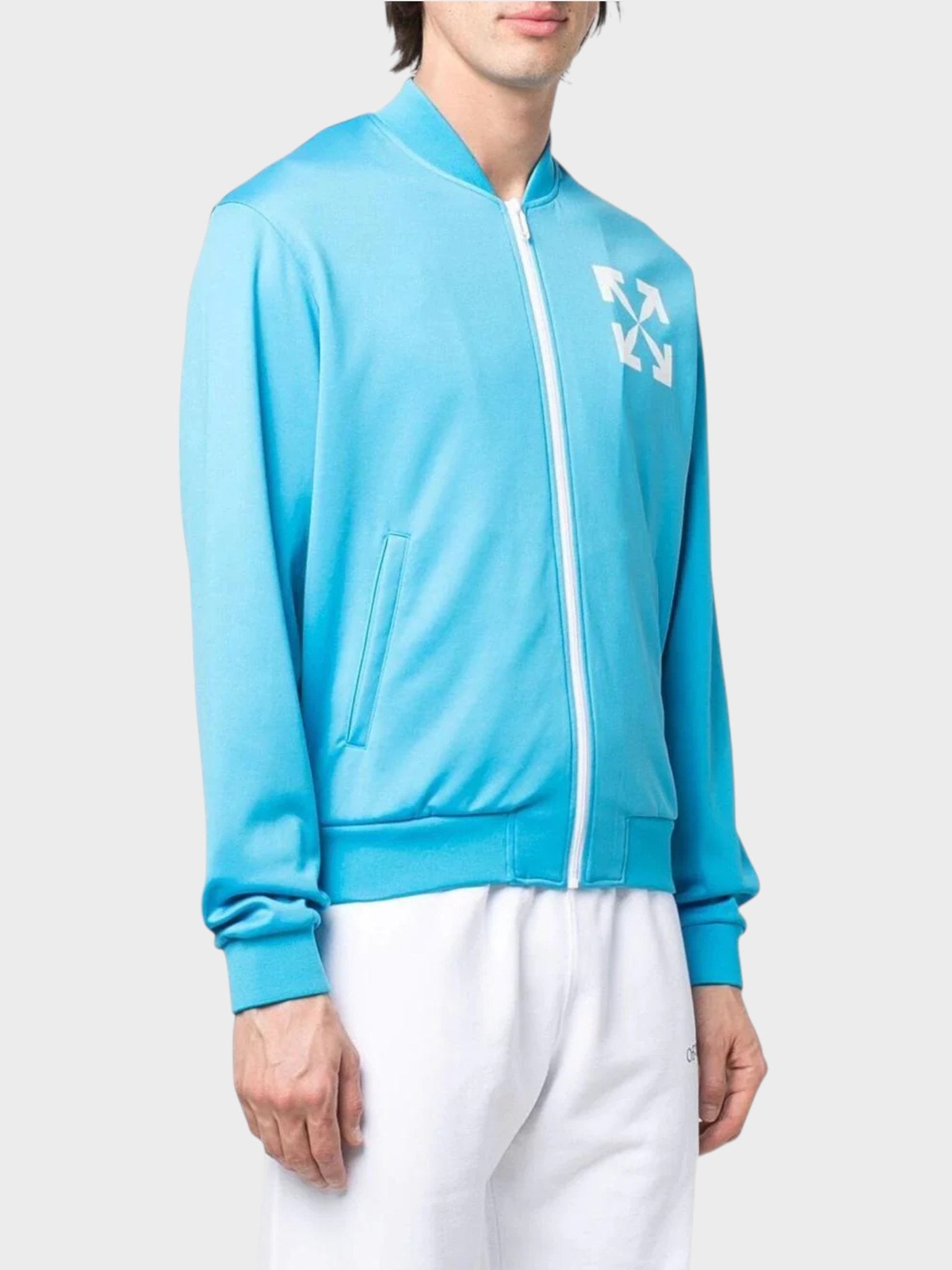 Off - White Single Arrow Slim Tracktop - Supplied FashionOff - White