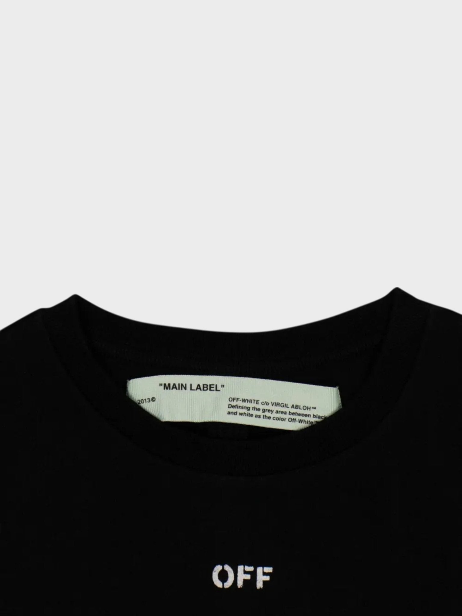 Off - White Skulls Long Sleeve T-Shirt Black - Supplied FashionOff - White