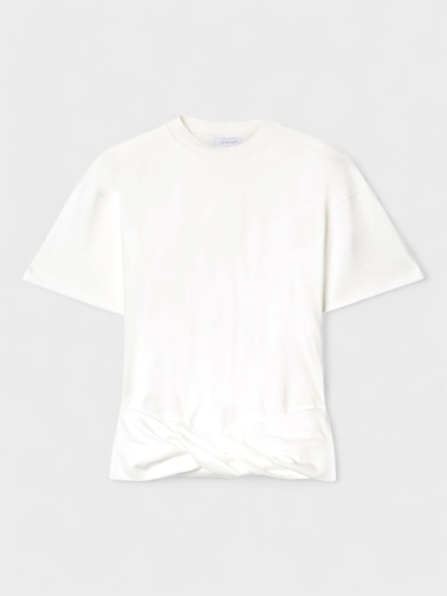 Off - White Small Arrow Twist Tshirt - Supplied FashionOff White