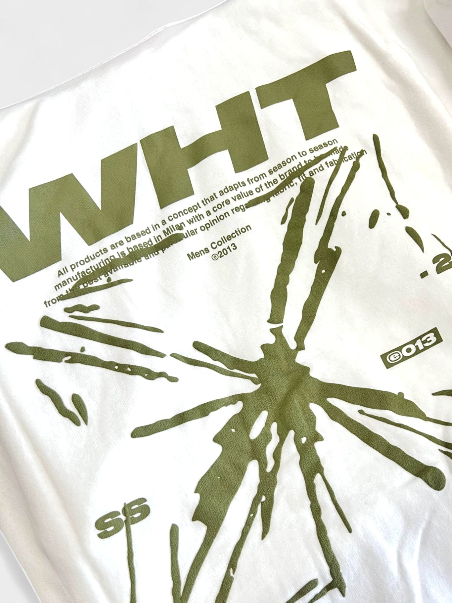 Off - White Splash Arrow Skate Hoodie White - Supplied FashionOff - White