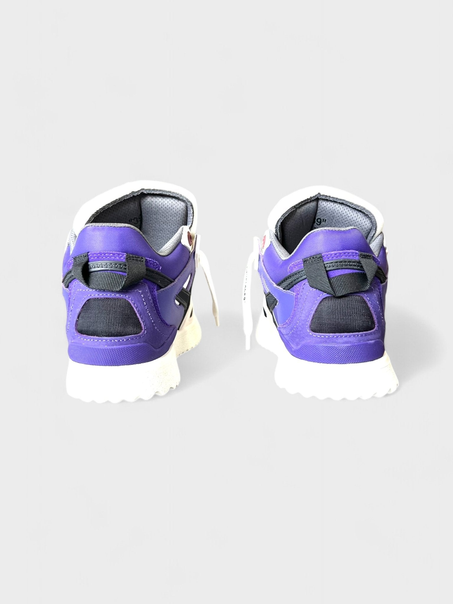 Off - White Sponge Mid - Top Sneakers Purple - Supplied FashionOff White