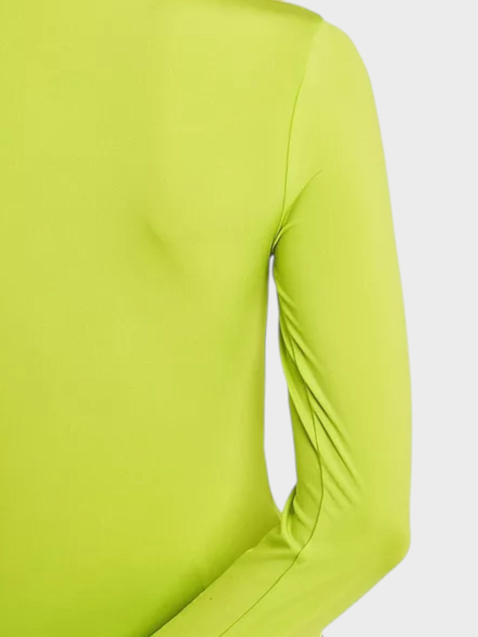 Off - White Stamp Long Sleeve Turtleneck Yellow - Supplied FashionOff - White