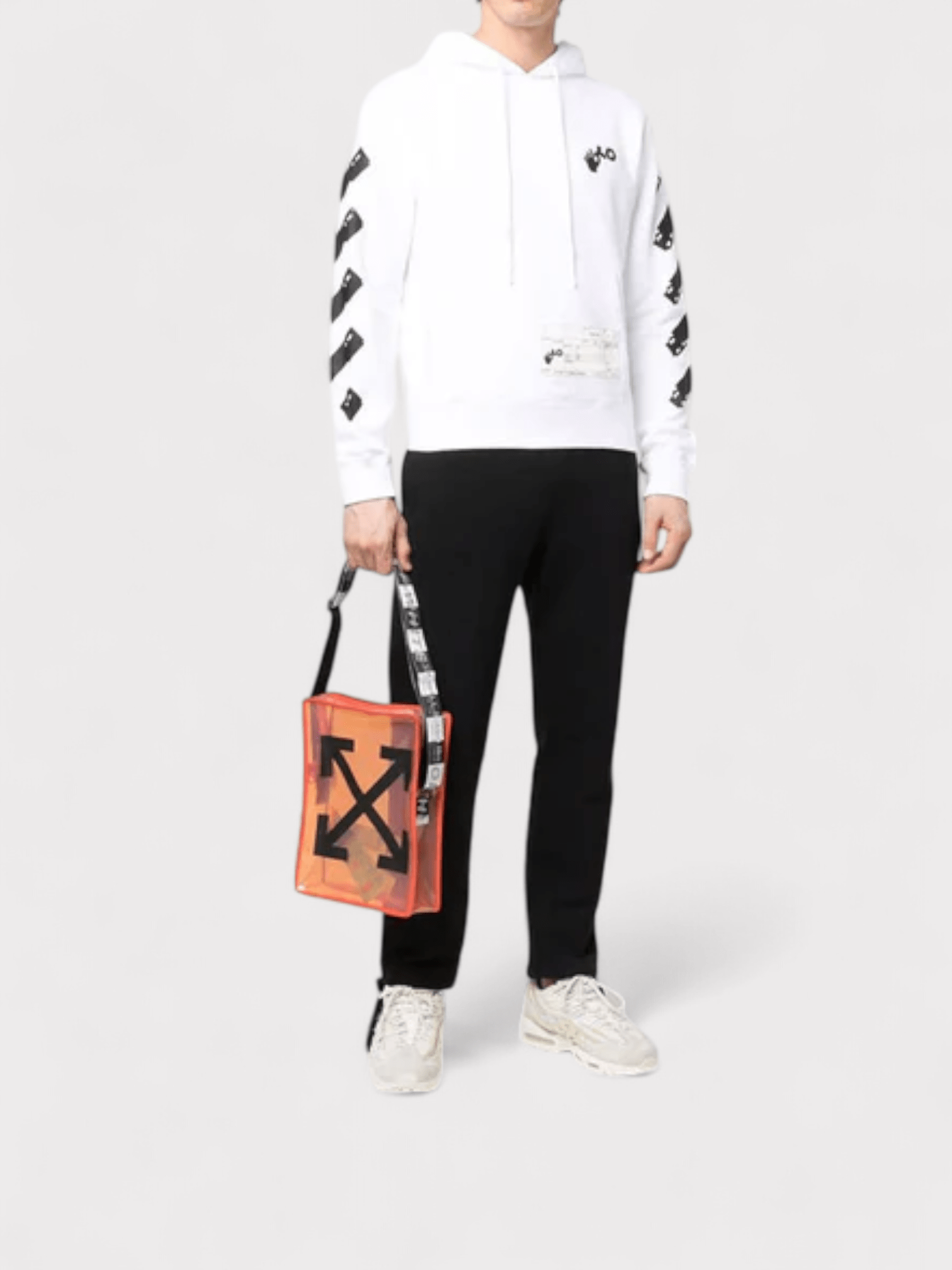 Off - White Teenage Engineering Arrow Hoodie White - Supplied FashionOff - White