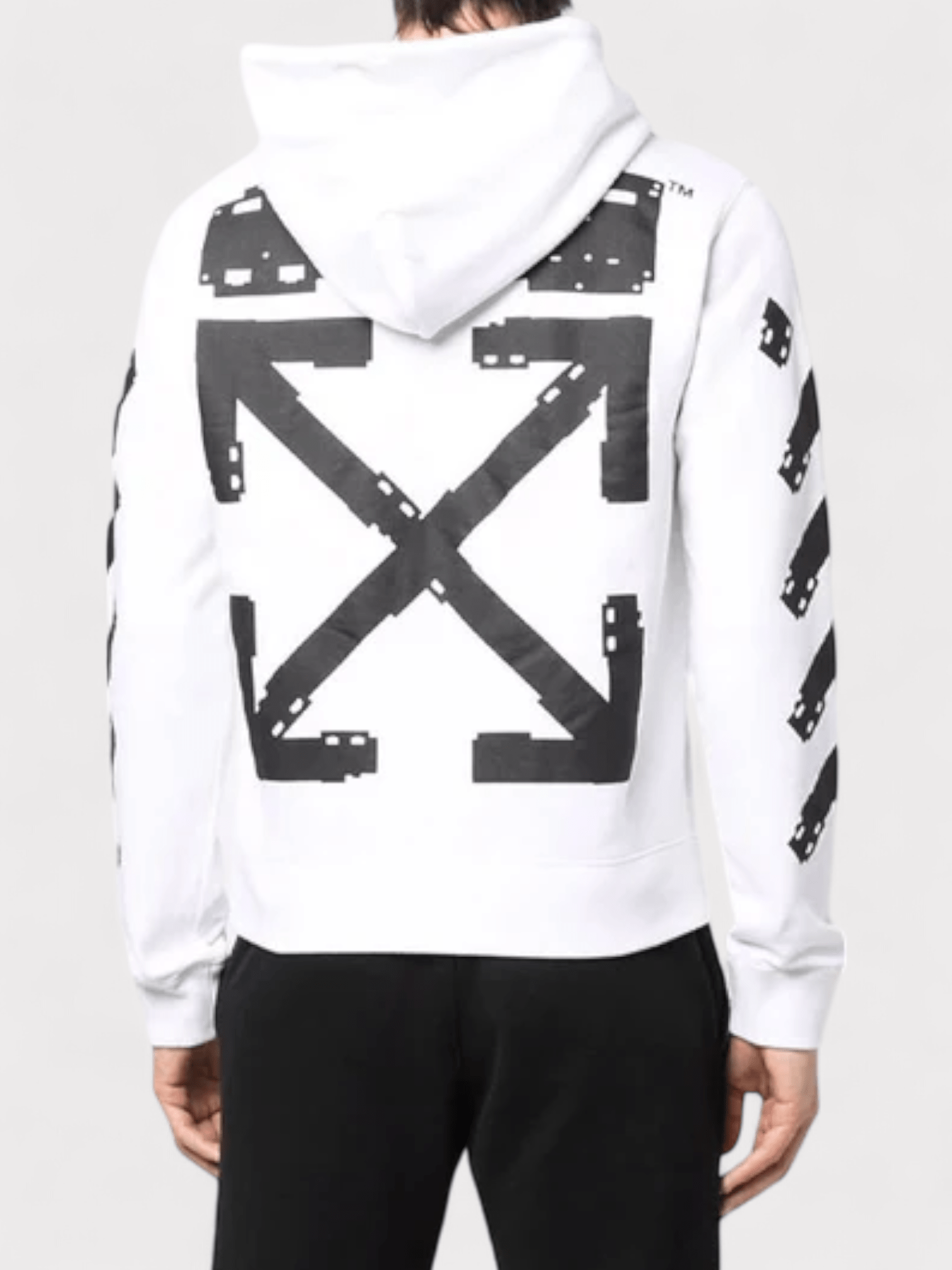 Off - White Teenage Engineering Arrow Hoodie White - Supplied FashionOff - White