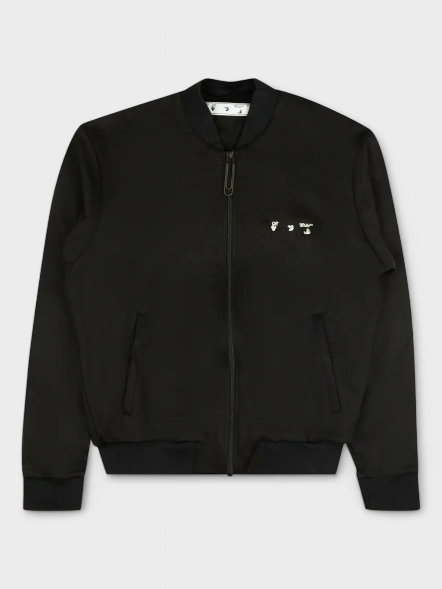 Off - White Tracktop Jacket Black/White - Supplied FashionOFF WHITE