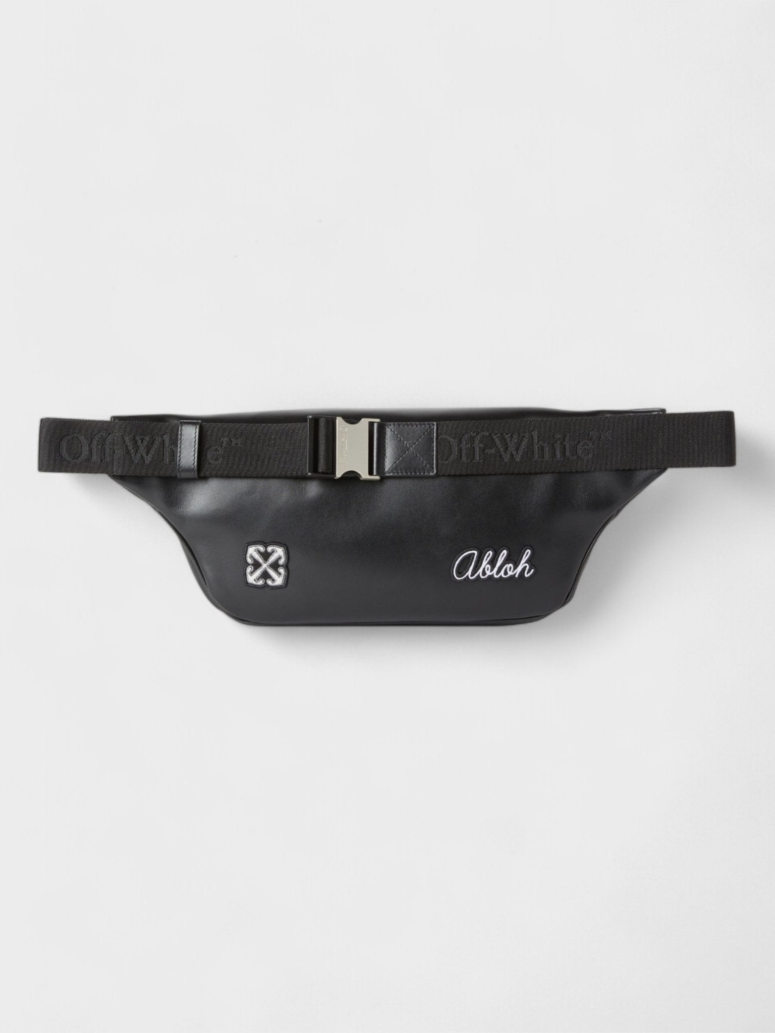 Off - White Varsity Patch Waist Bag Black - Supplied FashionOff White