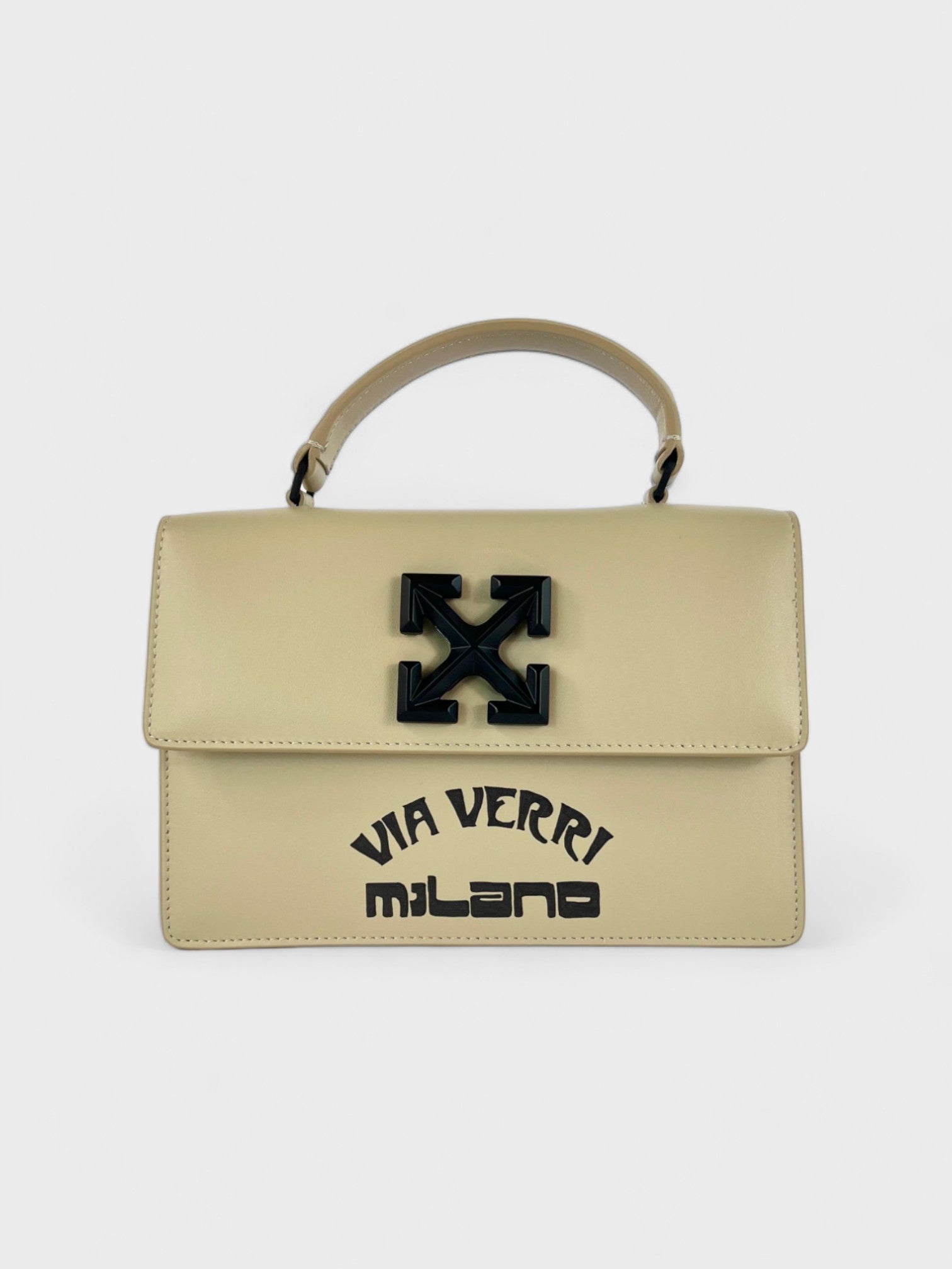 Off White Via Verri Jitney 1.4 Beige / Black - Supplied LuxuryOff-White