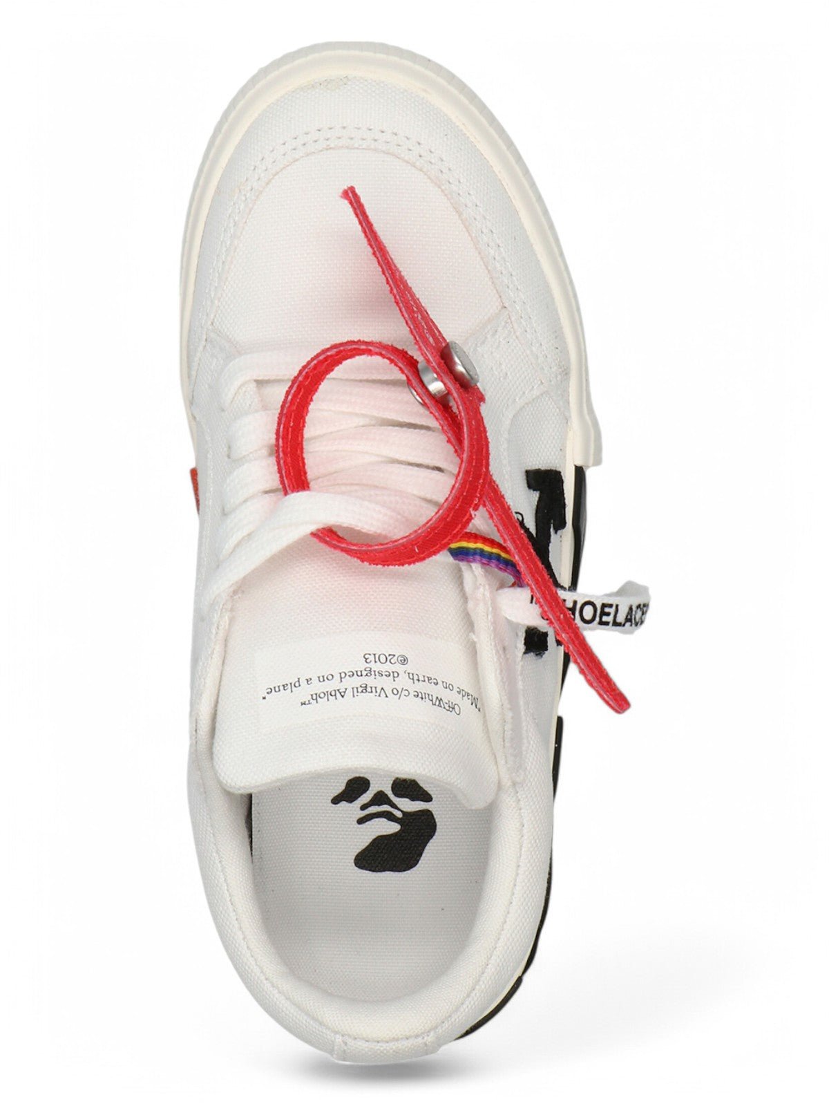 Off - White Vulc Low White Black (Kids) - Supplied FashionOFF WHITE