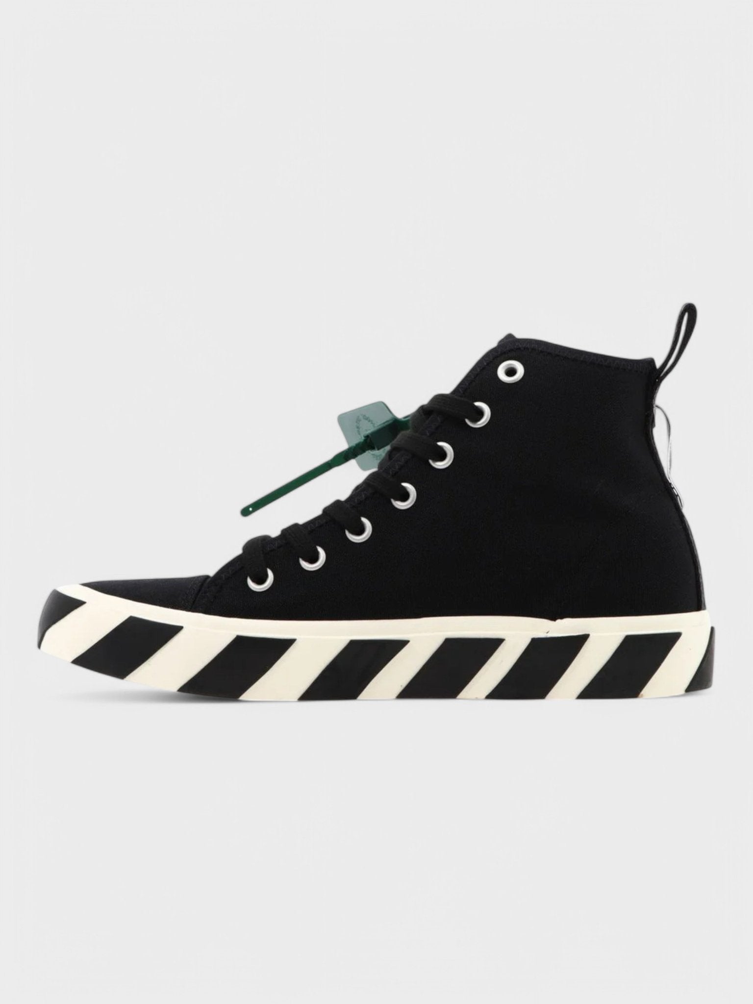 Off - White Vulc Sneaker Mid 'Black White' - Supplied FashionOff White