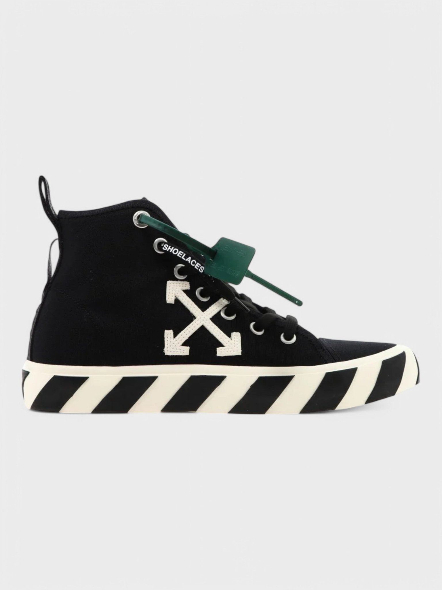 Off - White Vulc Sneaker Mid 'Black White' - Supplied FashionOff White