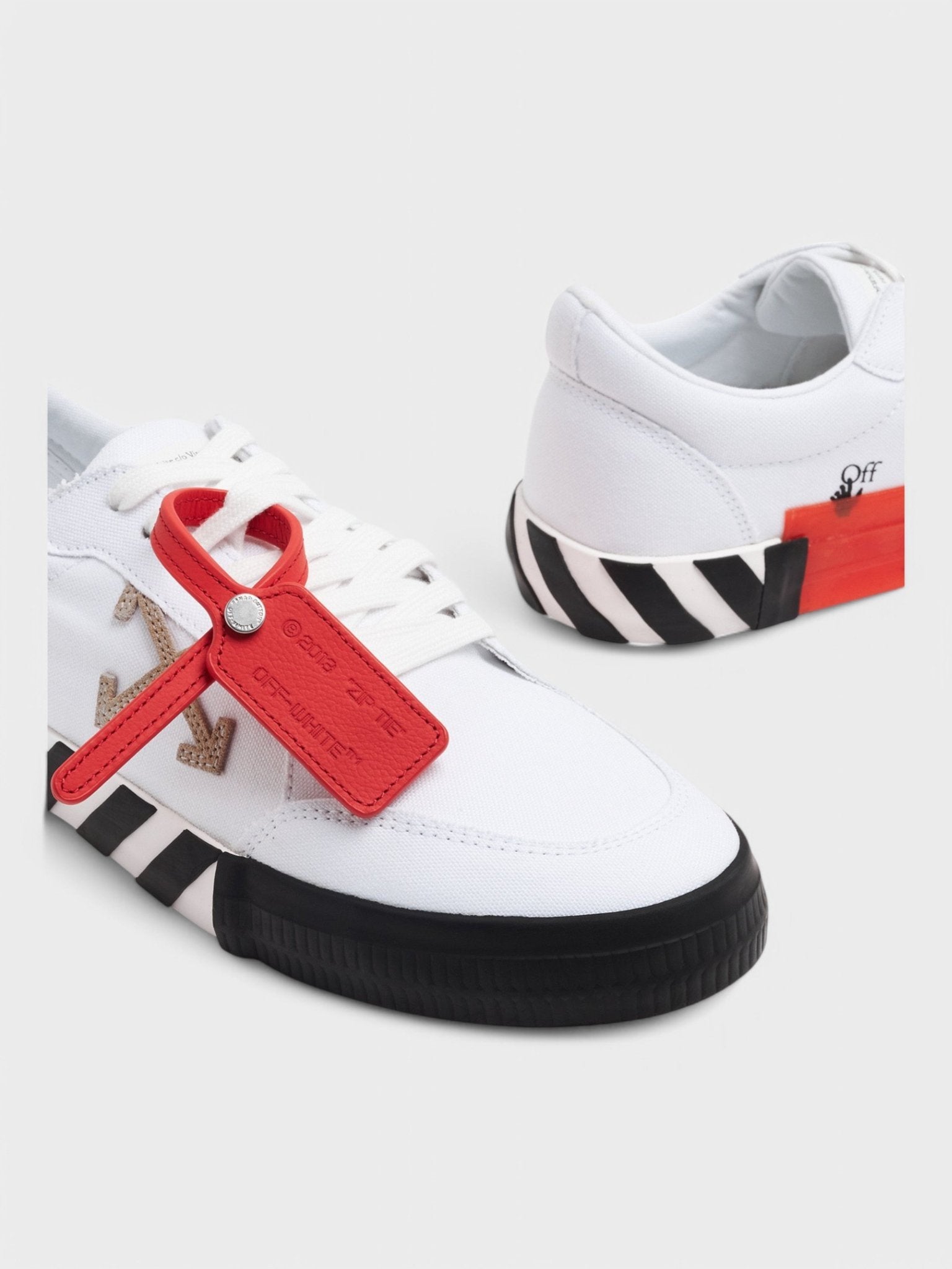 Off - White Vulc Sneaker 'White Black Sand' - Supplied FashionOff White