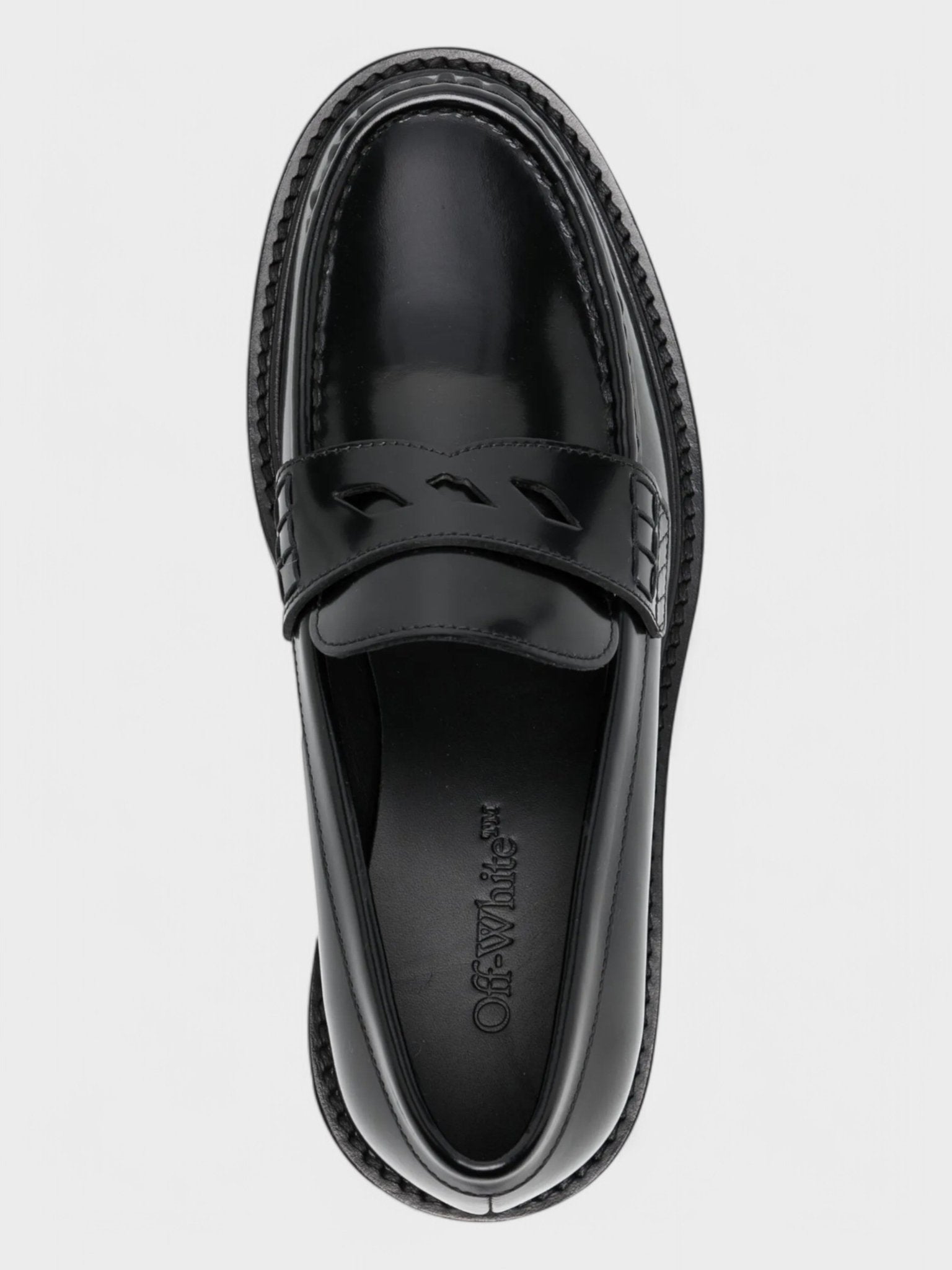 Off - White Wmns Combat Loafer 'Black' - Supplied FashionOFF WHITE