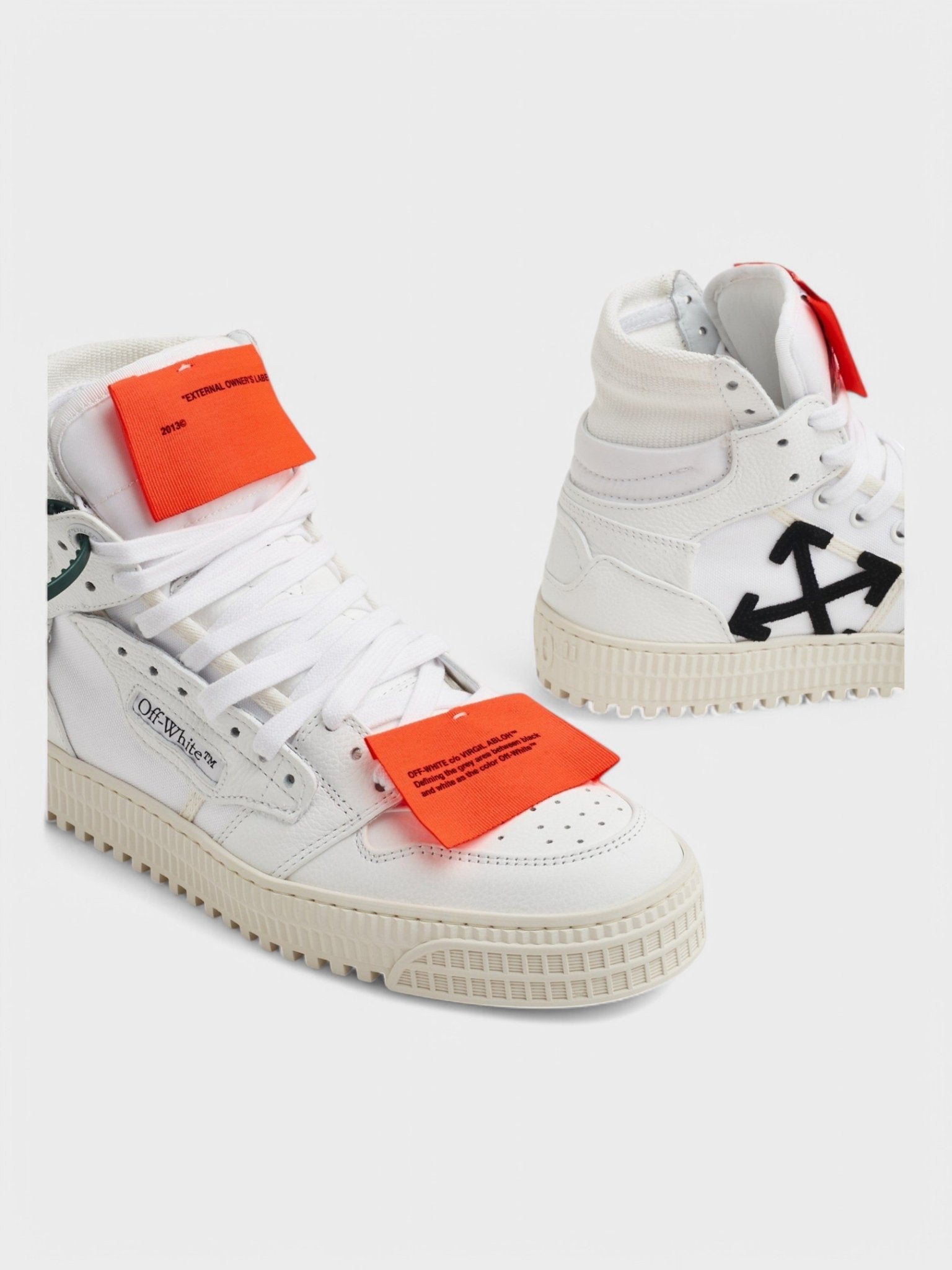 Off - White Wmns Off - Court 3.0 High 'White' 2022 - Supplied FashionOff White