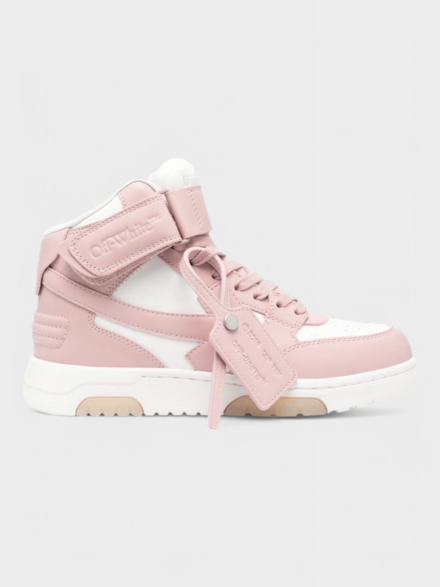 Off - White Wmns Out Of Office Mid 'Pink White' - Supplied FashionOff White