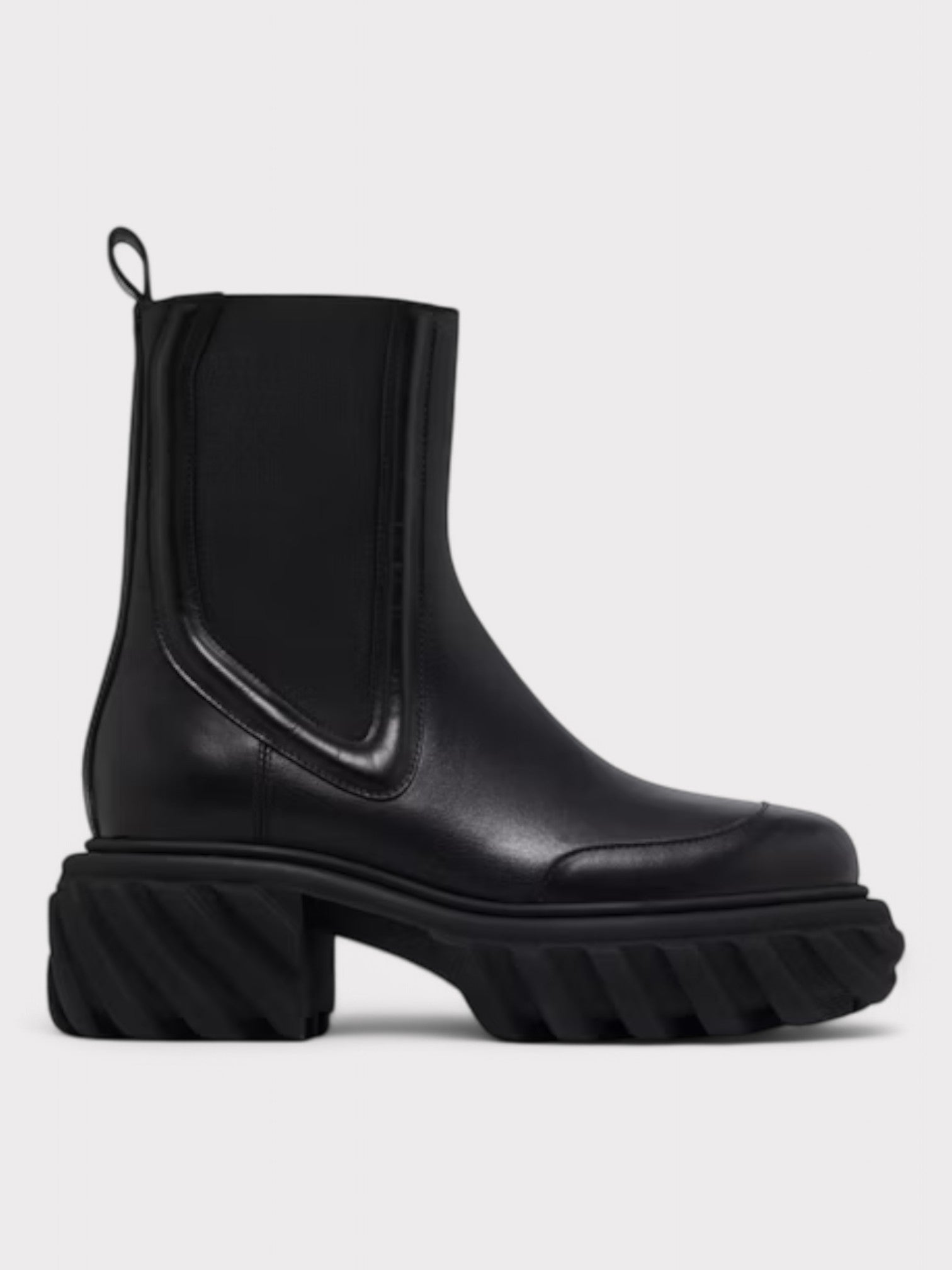 Off - White Wmns Tractor Motor Chelsea Boot 'Black' - Supplied FashionOff White